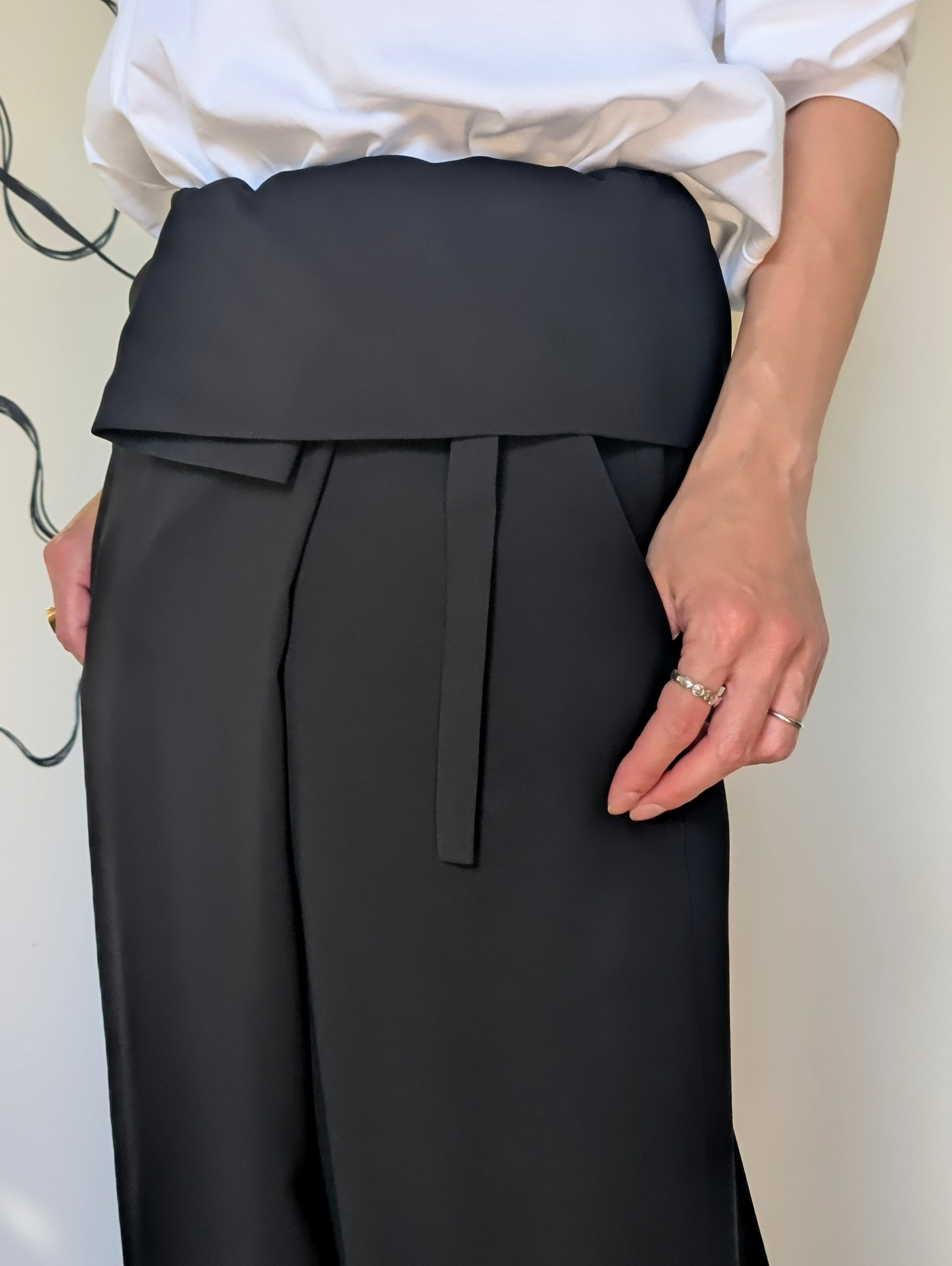 ENFOLD RELAX WIDE-PANTS
