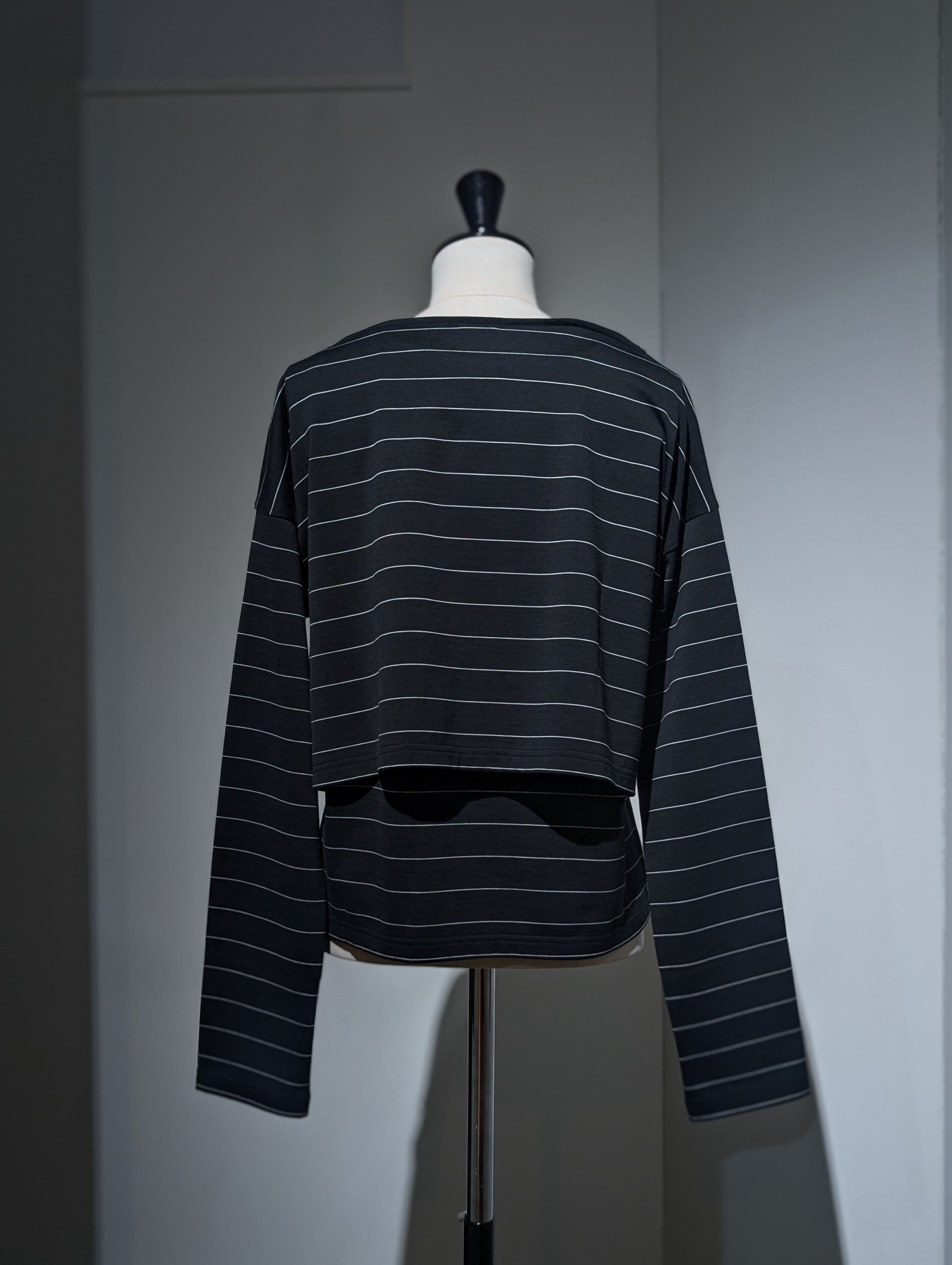 SEEALL SAW63 TS906(MM-003) CROPPED LS T-SHIRTS