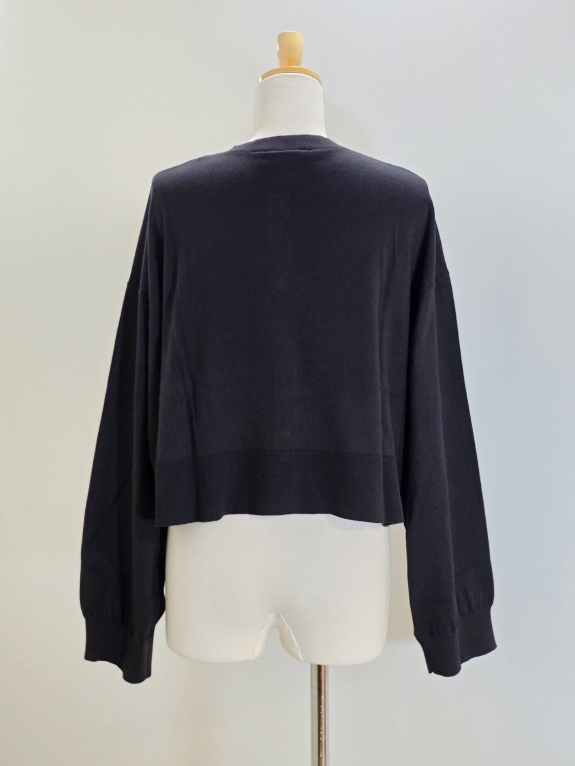 ENFOLD LAYERED-LIKE-HEM CARDIGAN