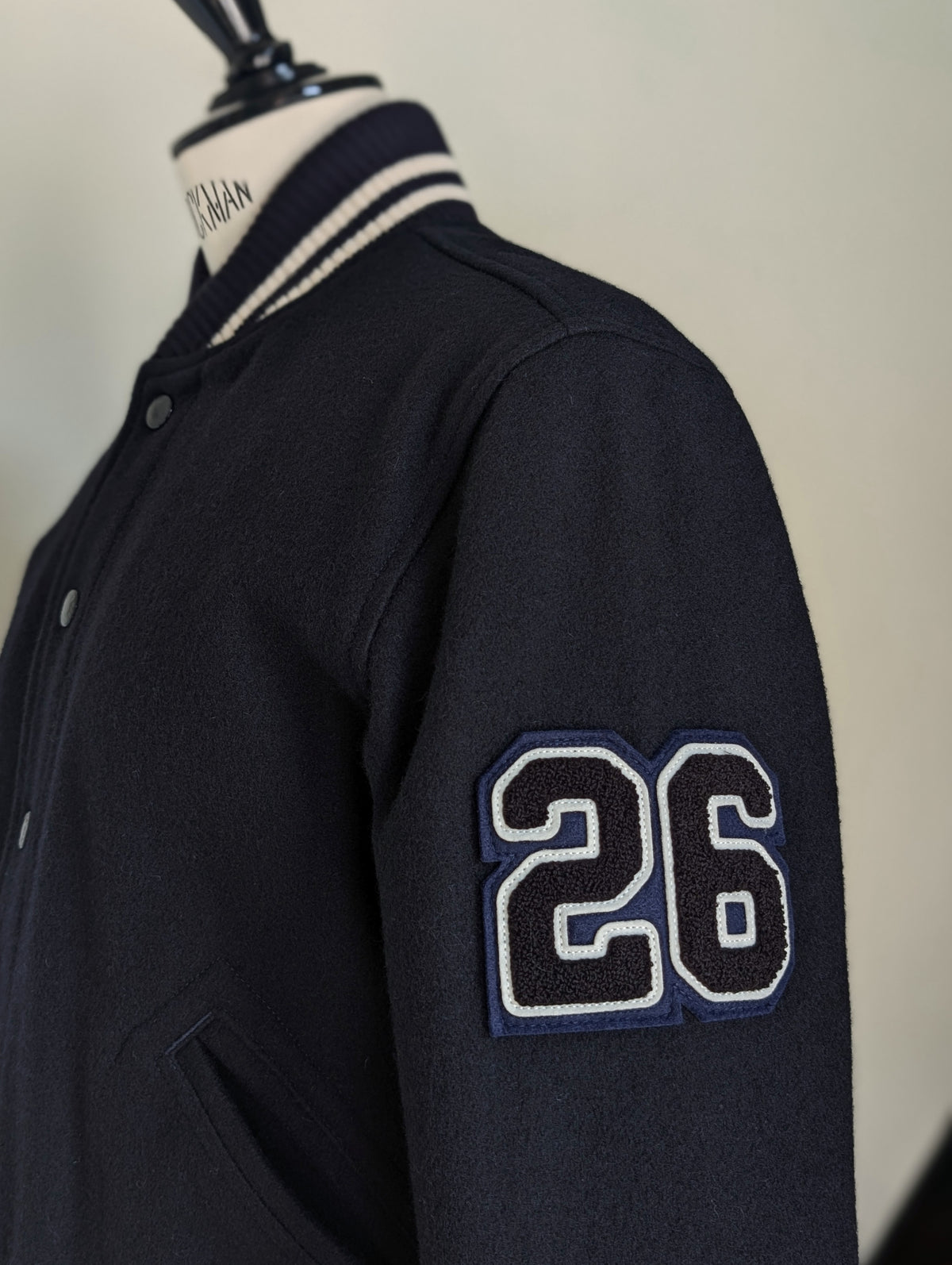 MADISONBLUE COMPACT STADIUM BOMBER JK