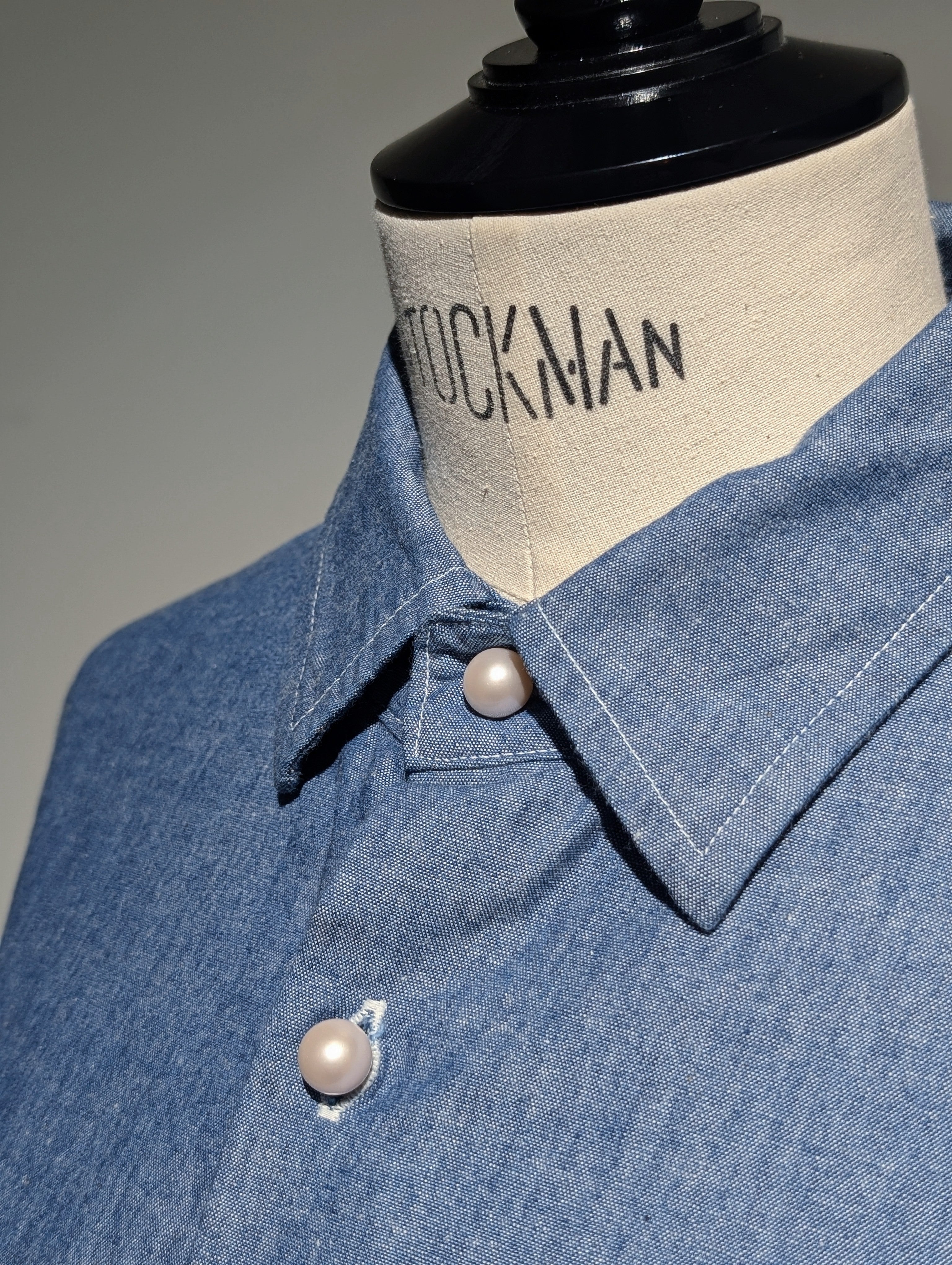 MADISONBLUE×PARQS キーホルダーSETは6/7まで!! 【J.BRADLEY SHIRT CHAMBRAY】