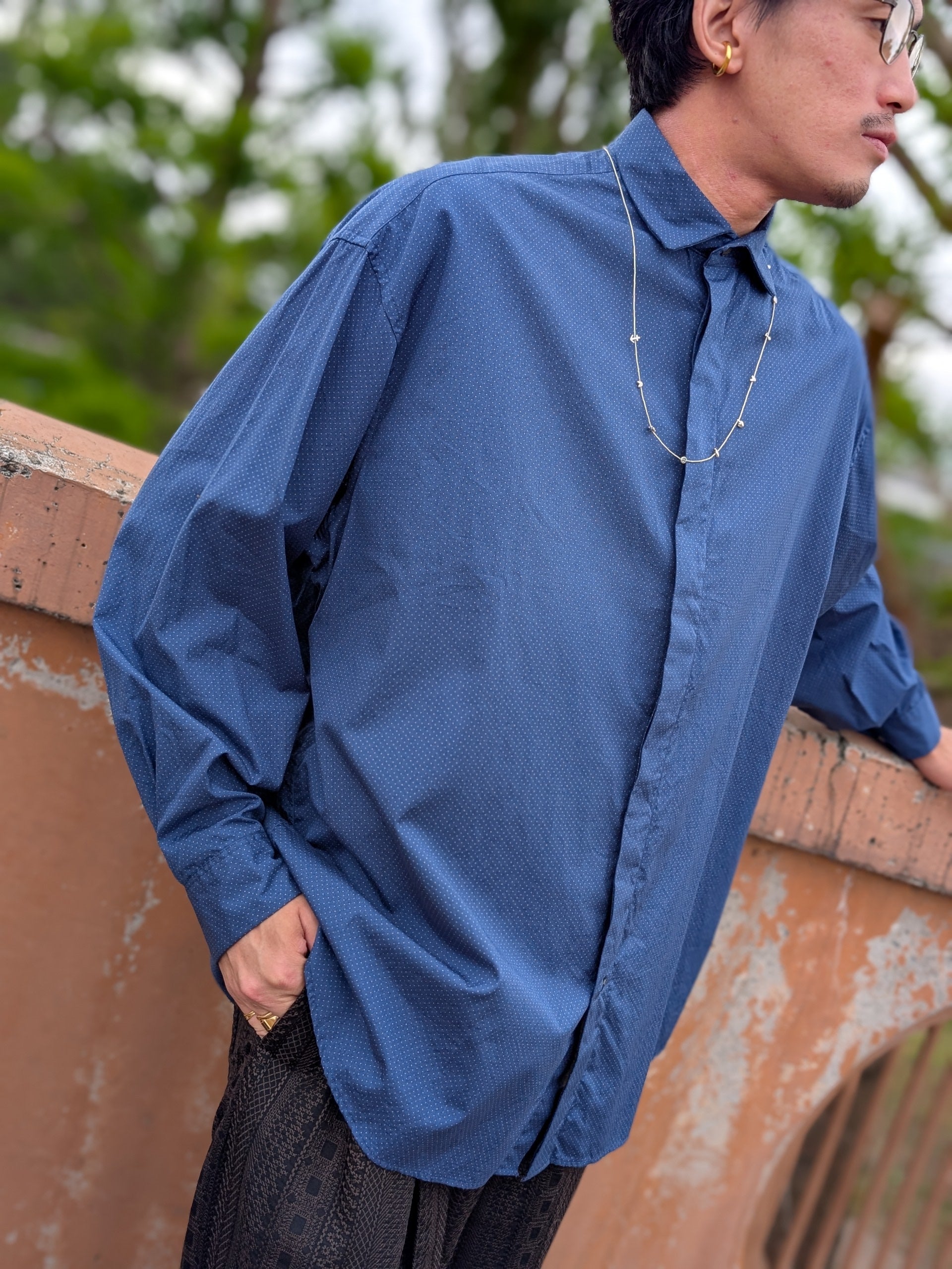 Porter Classic ARTIST SMALL DOT SHIRT
