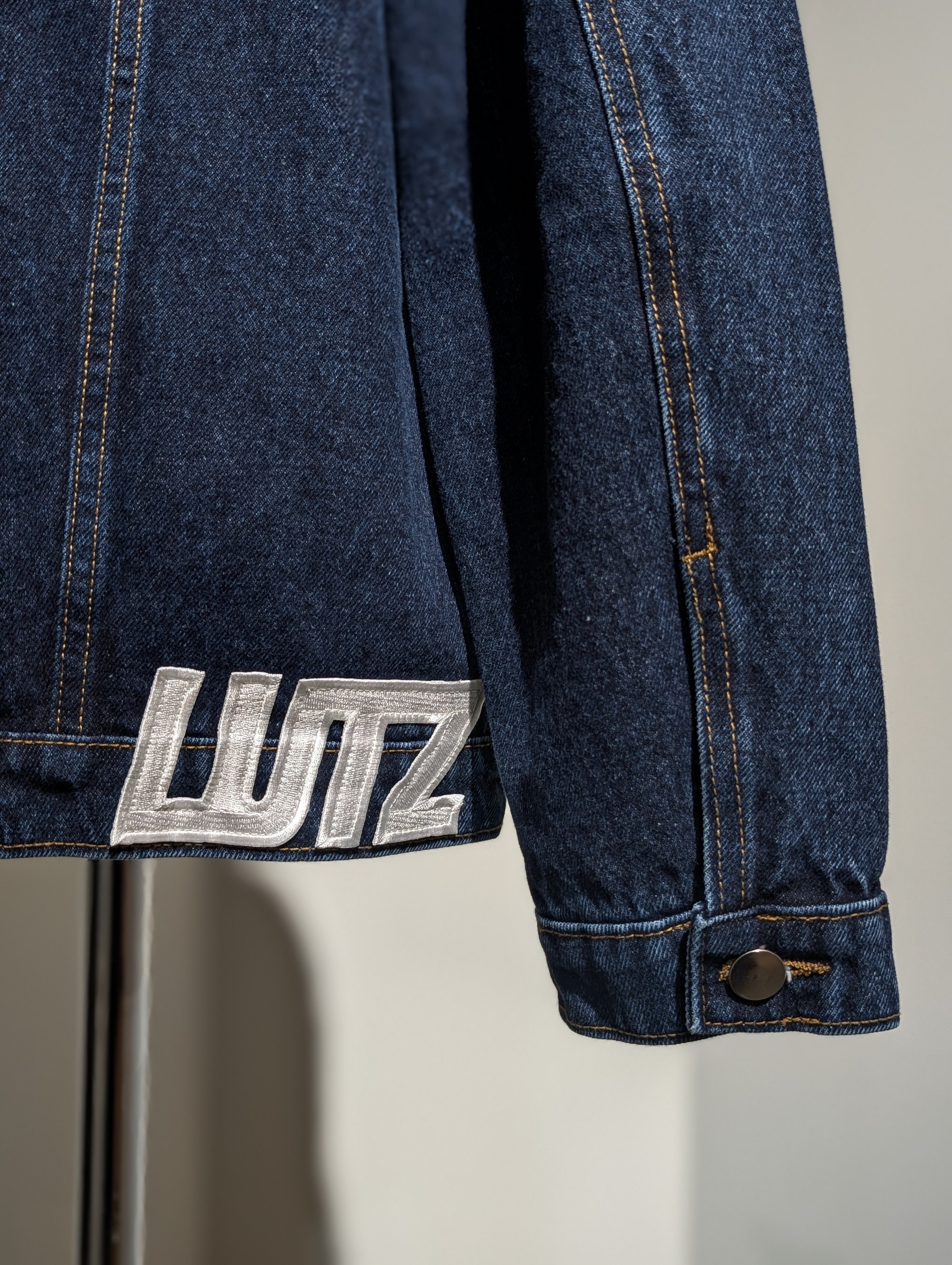 LUTZ HUELLE JUNE RACE DENIM JACKET