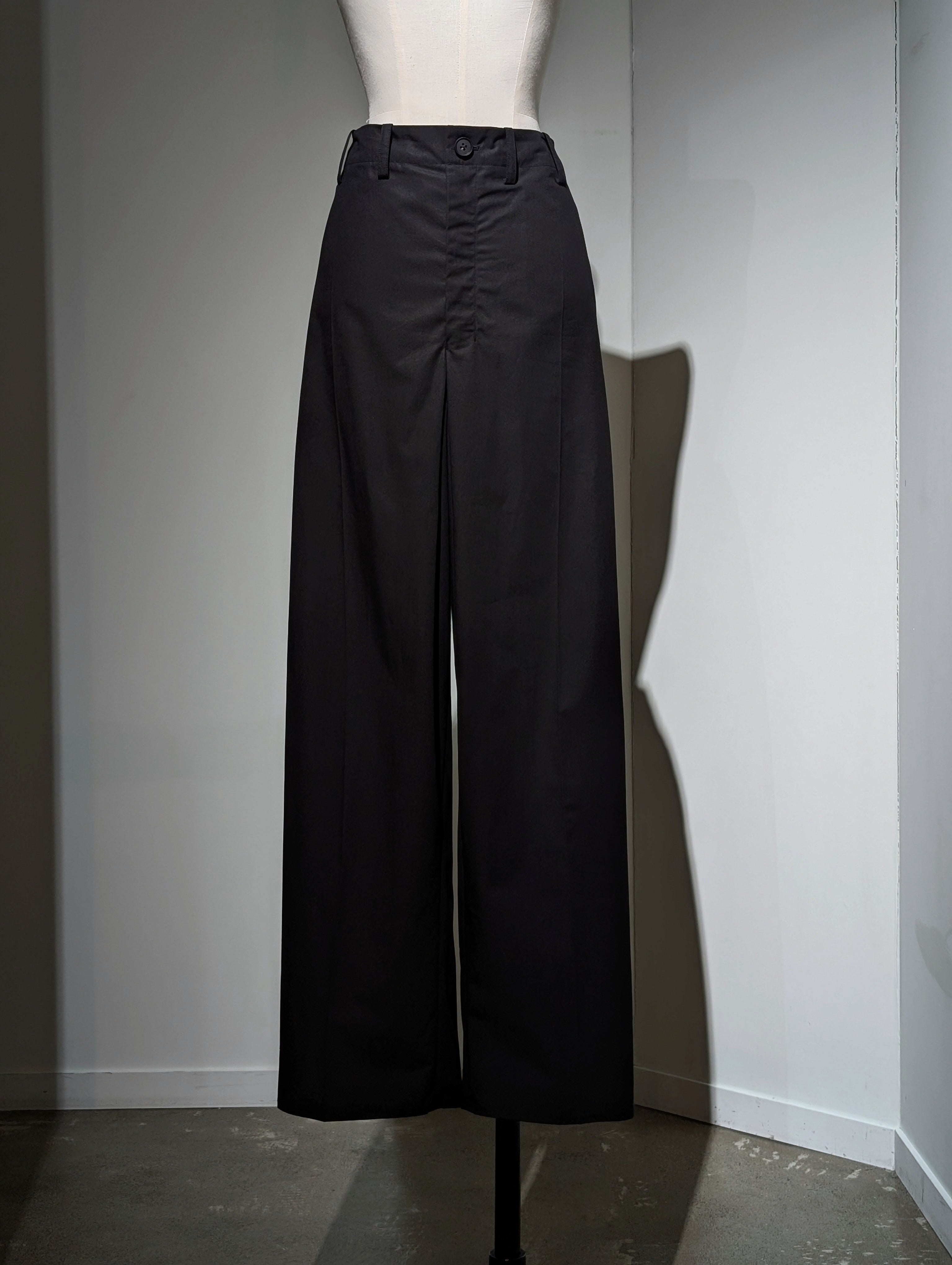AEHRR 【Draping Crotch Box Pleats Trousers】