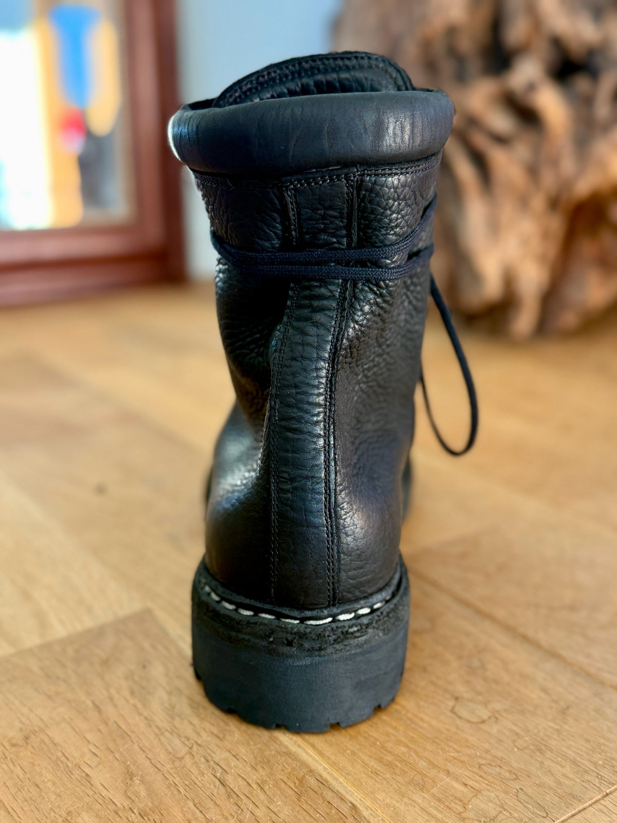 GUIDI 20 MODULATED BISON FULL GRAIN TREKKING BOOTS