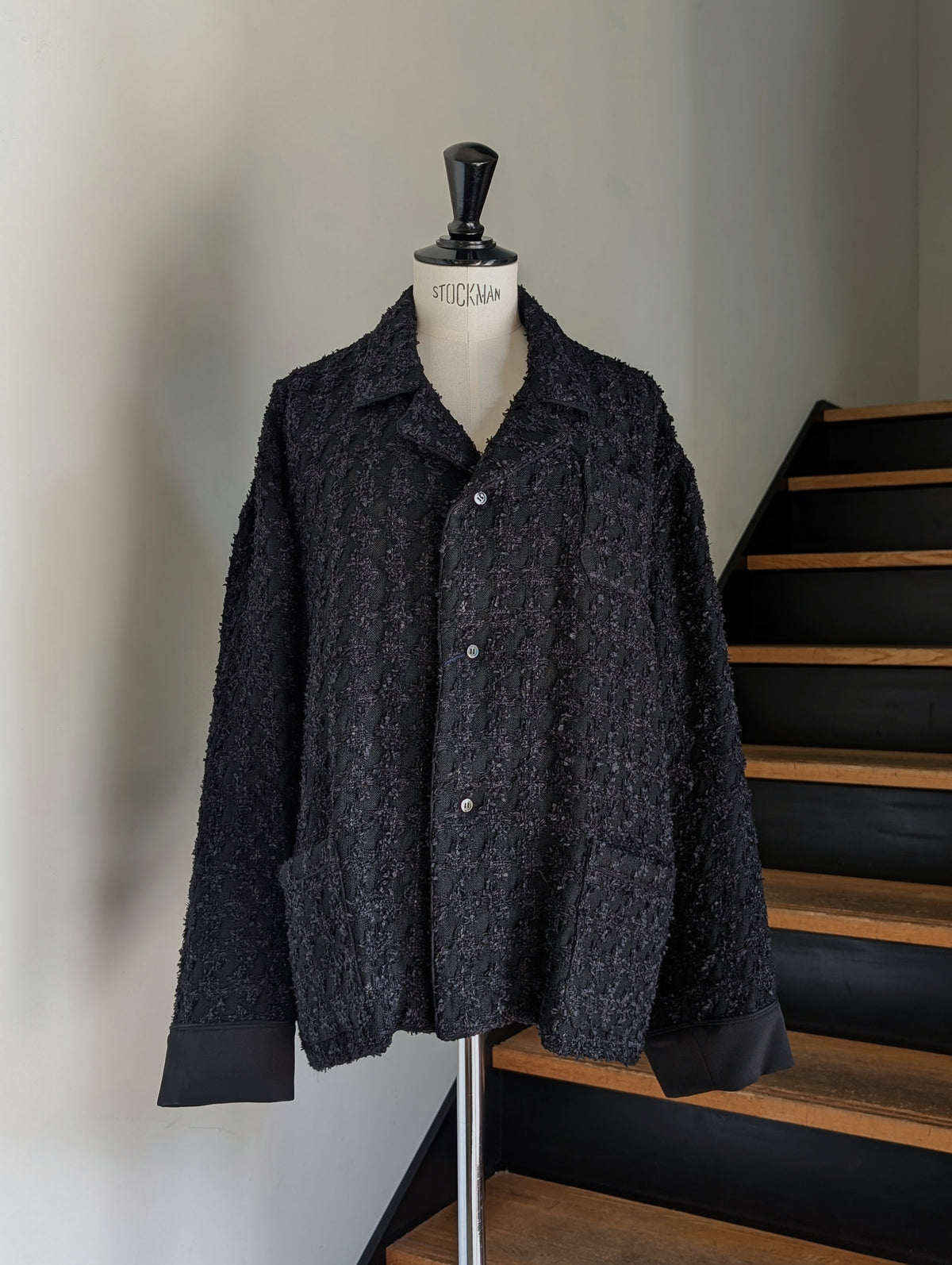 MADISONBLUE PAJAMA SHIRTS TWEED