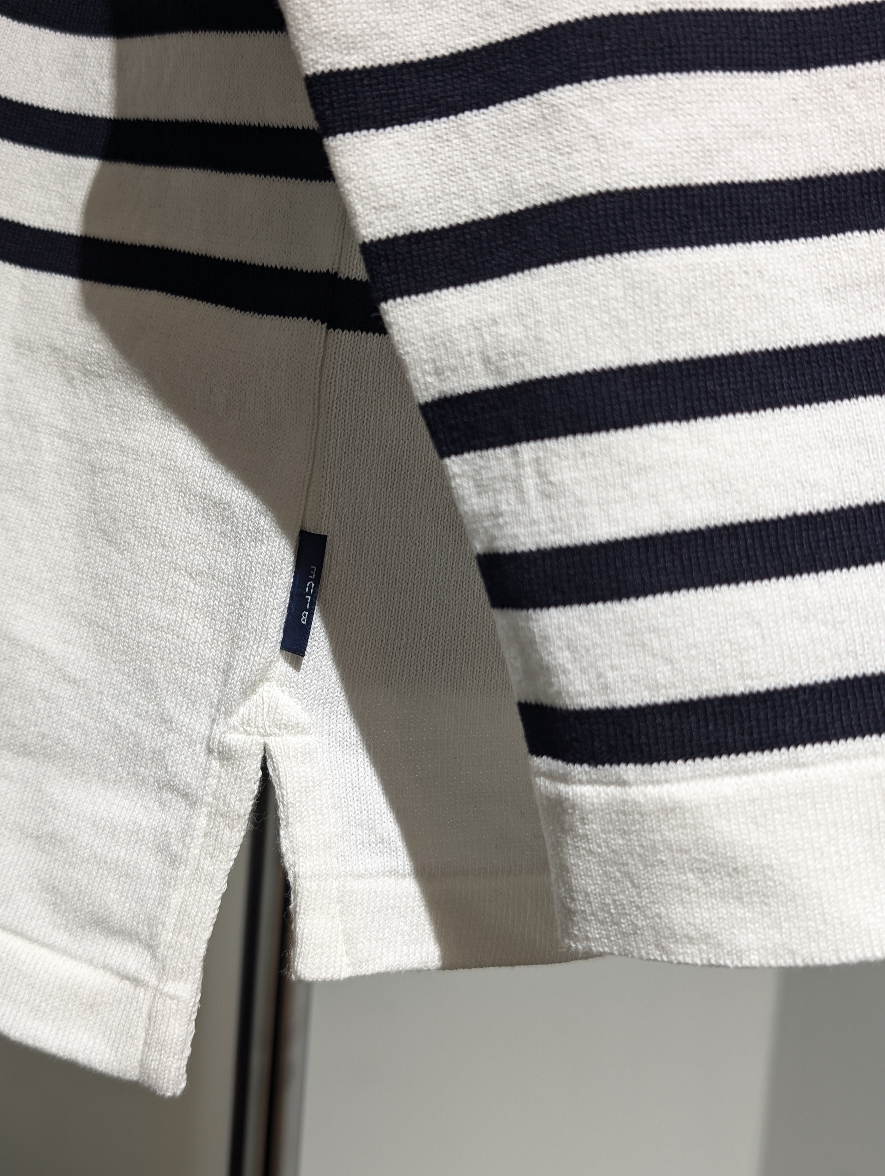 MADISONBLUE BORDER BOAT NECK PO