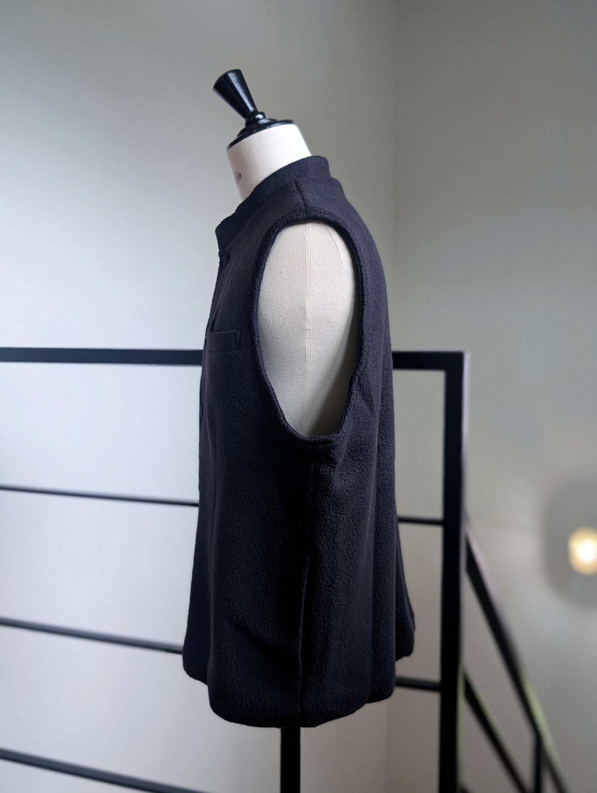 SEEALL SAU61 GL981(MM-002) STAND COLLAR GILET
