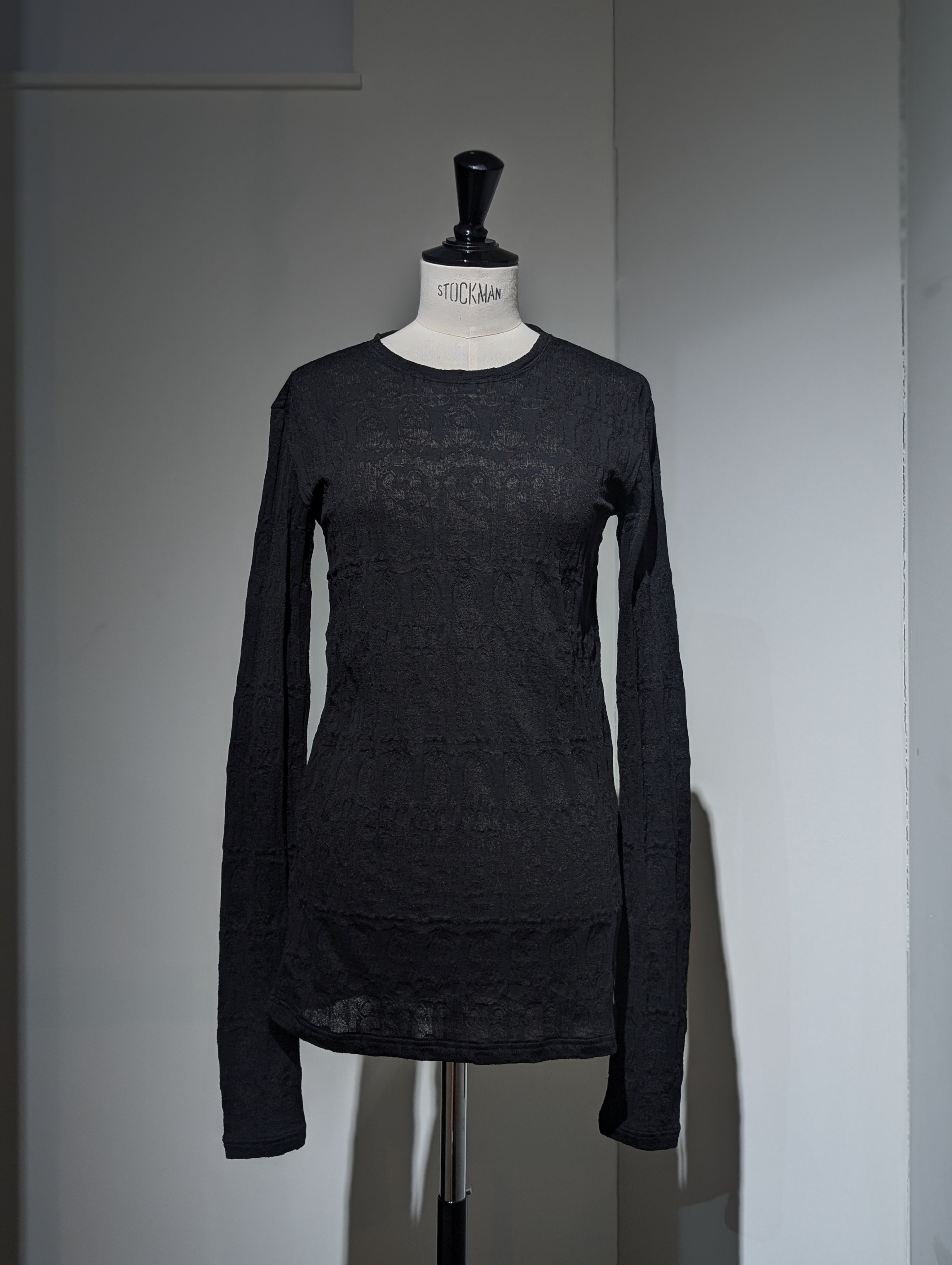 SEEALL SAW63 TS907(MM-005) JACQUARD LS T-SHIRTS