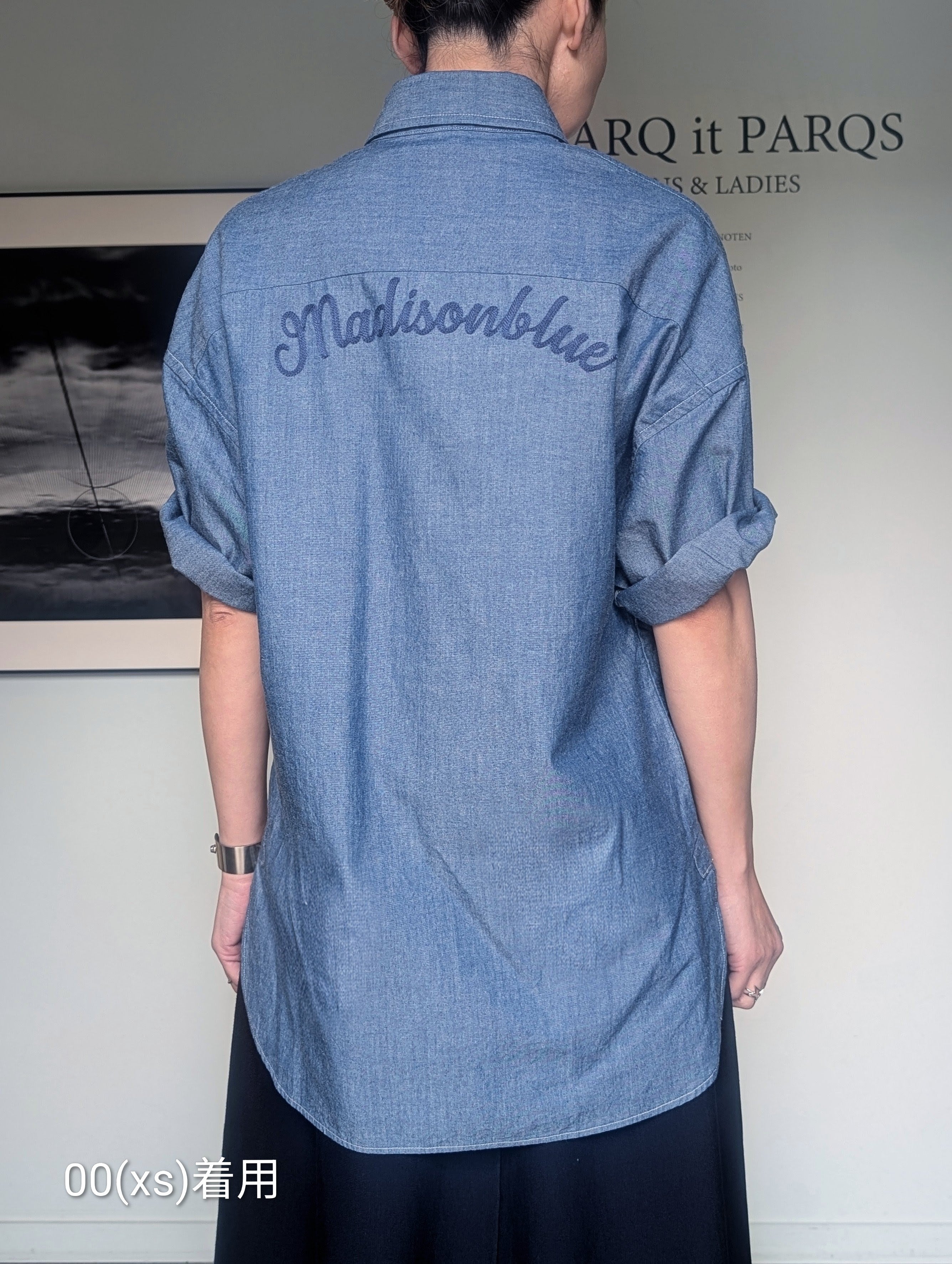 MADISONBLUE×PARQS キーホルダーSETは6/7まで!! 【J.BRADLEY SHIRT CHAMBRAY】