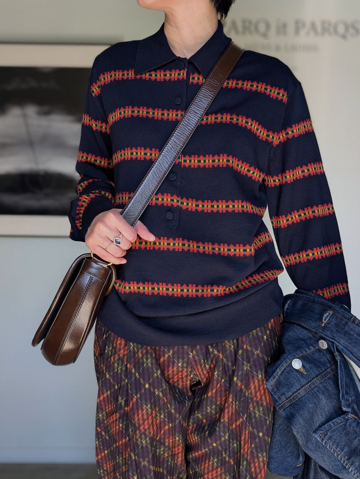 DRIES VAN NOTEN【262-011212】TUNOS 4700 W.K.POLO