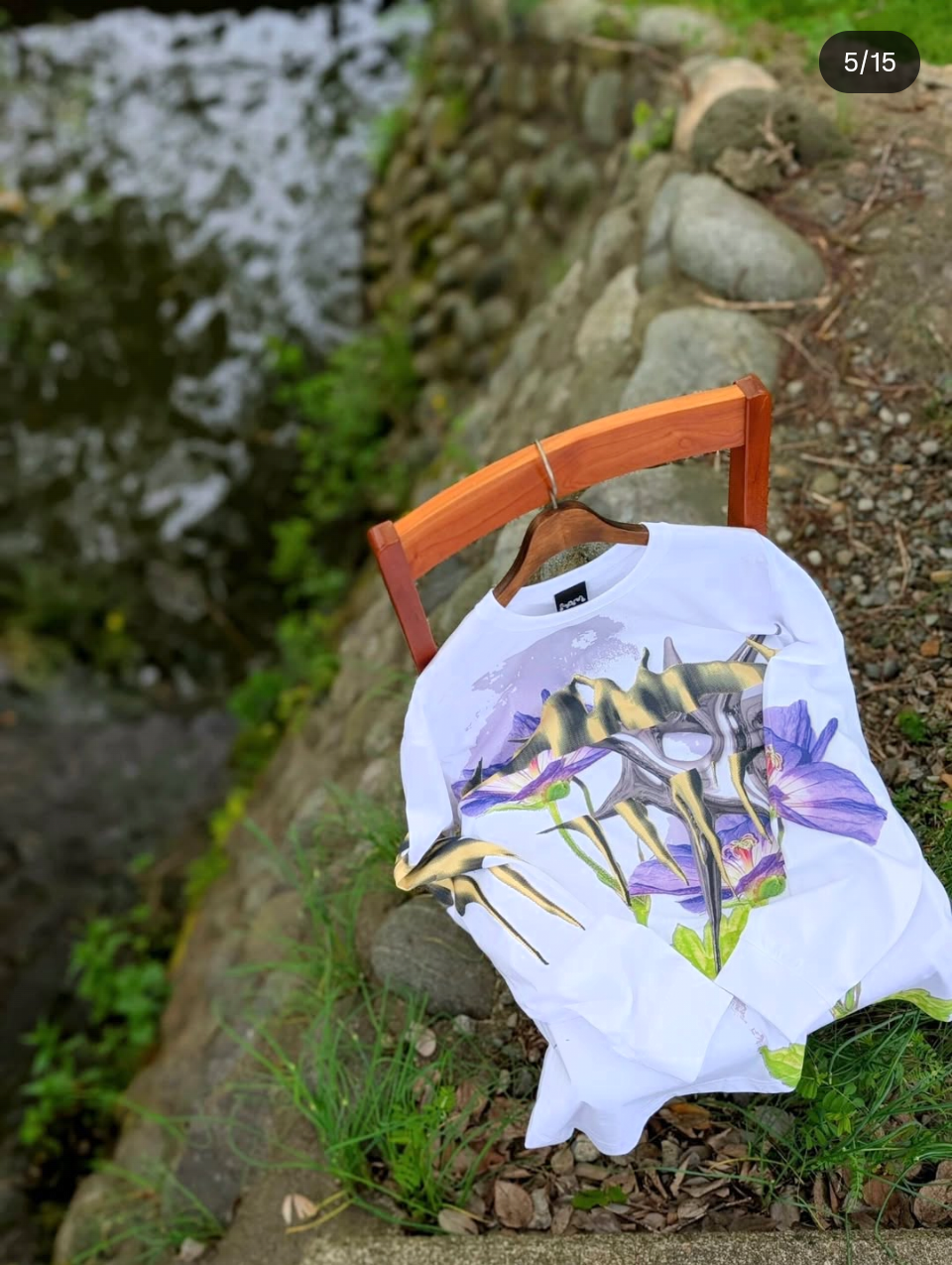 P.A.M DIGTAL FLORAL SPECIALTY LS TEE