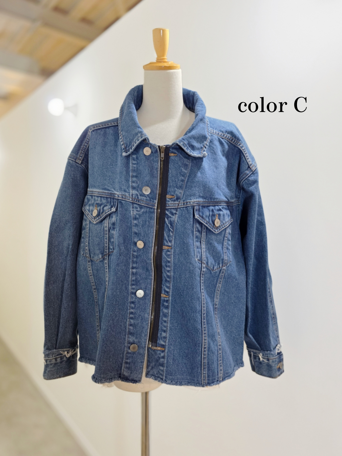 QUIITO ZIP DENIM JK