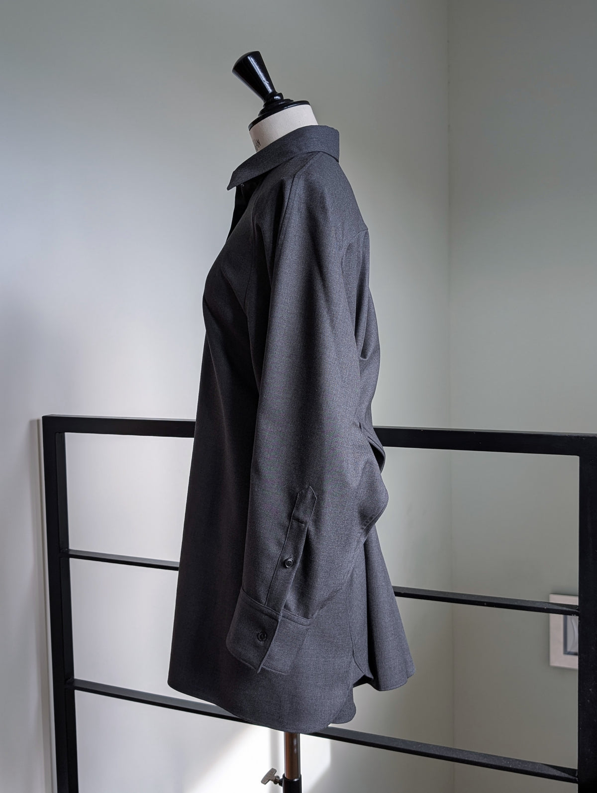AEHRR 【087 Draping York Raglan Sleeve Shirt】