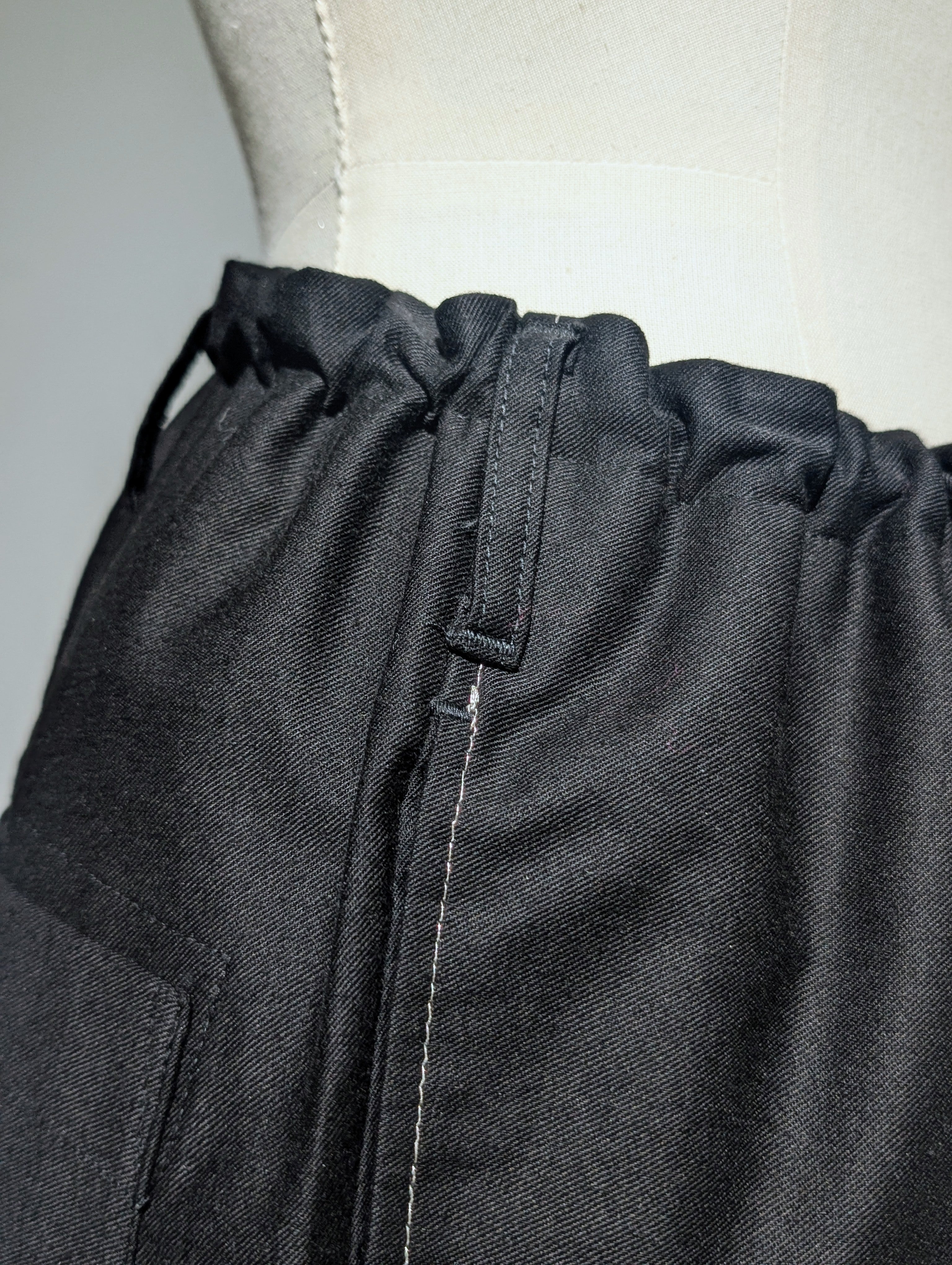 Y's COTTON TWILL Y'S STITCH STRING SAROUEL