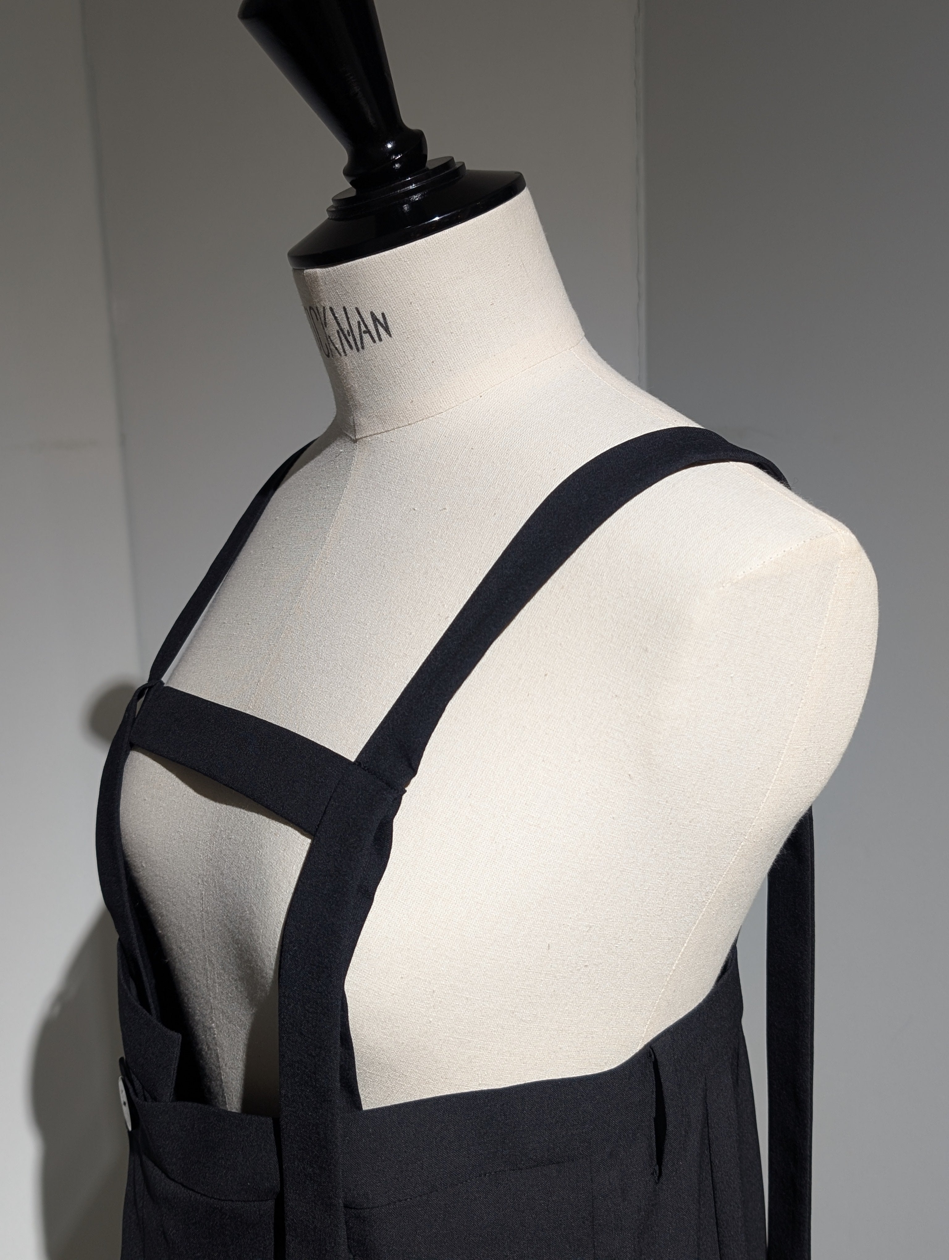 ENFOLD STRAP-TROUSERS
