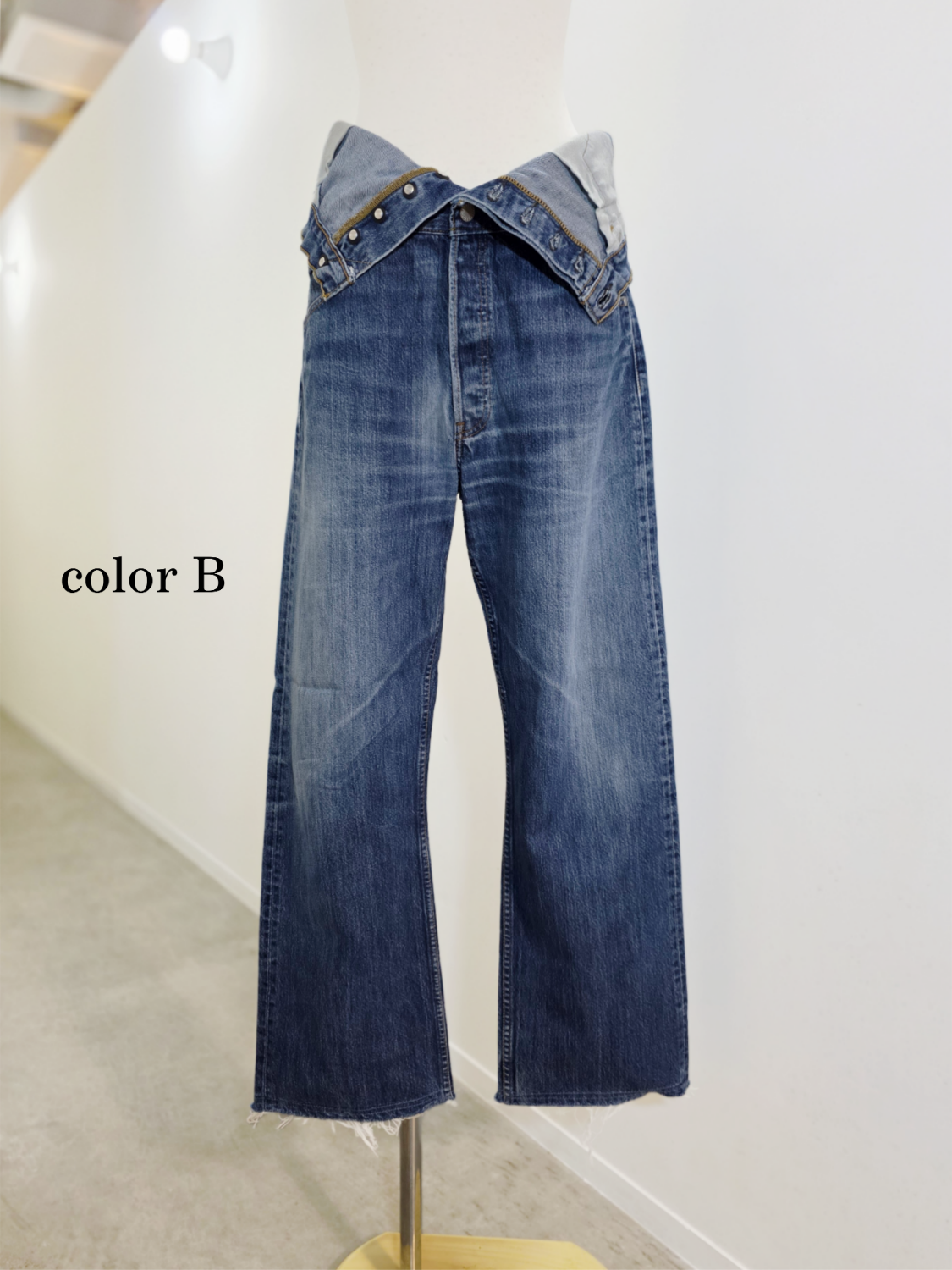 QUIITO W WAIST DENIM PT(1サイズ)