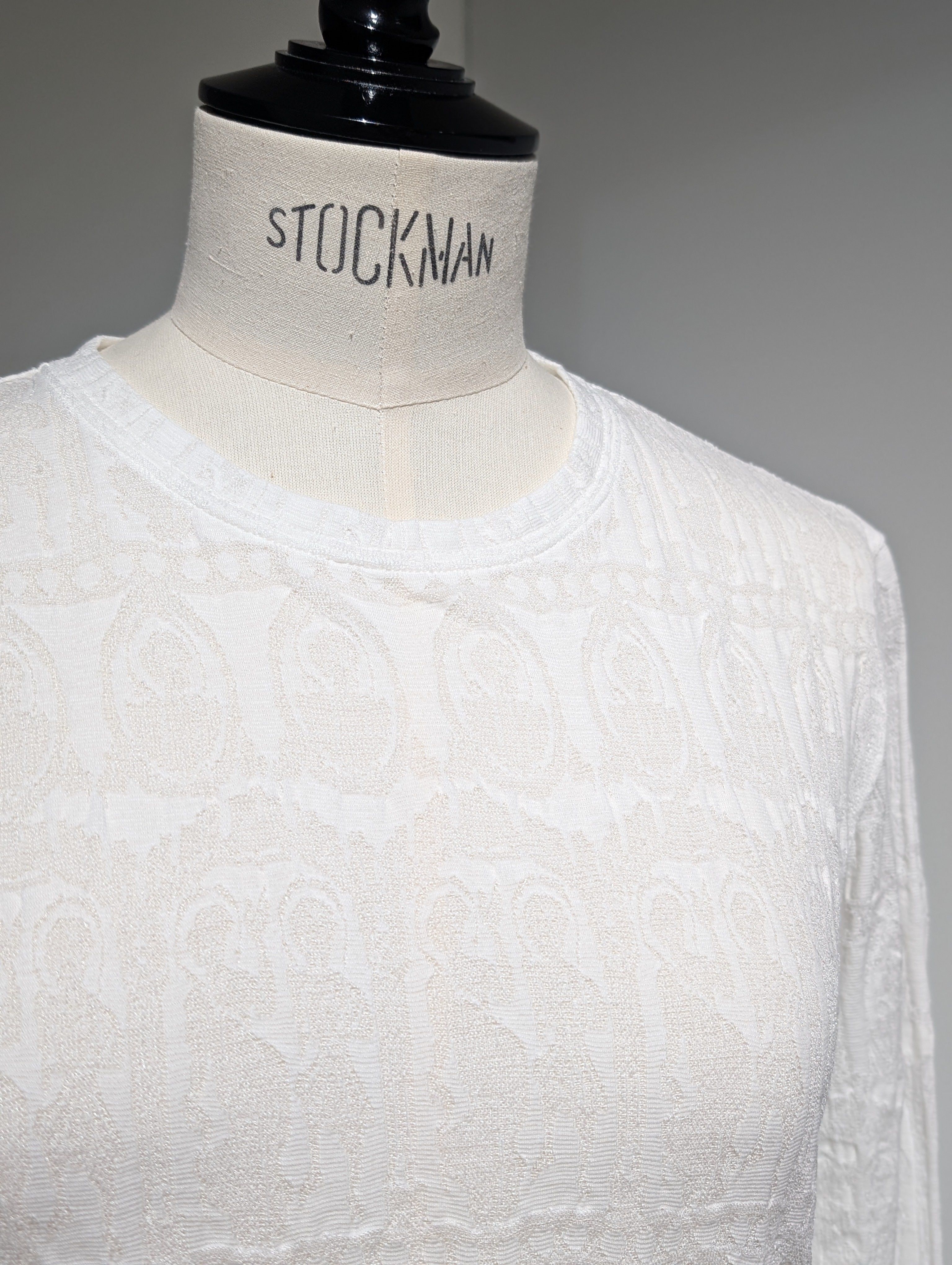 SEEALL SAW63 TS907(MM-005) JACQUARD LS T-SHIRTS