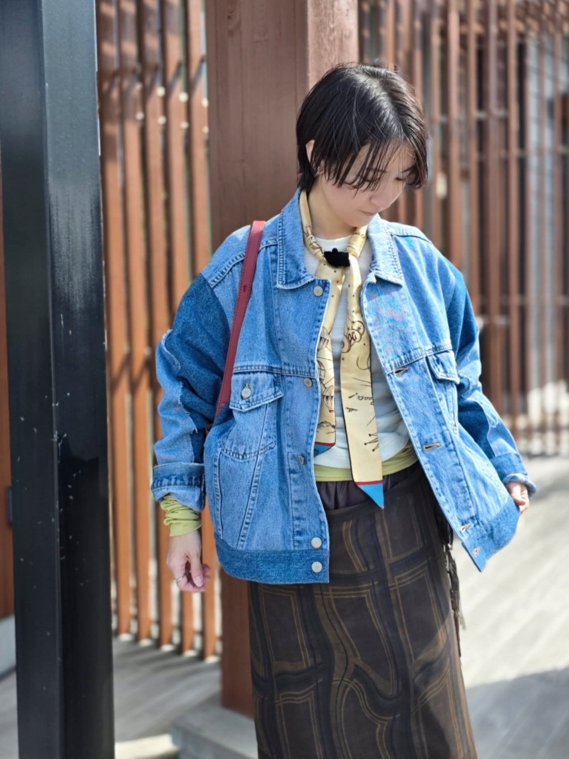 QUIITO DOLMAN DENIM JK(A)