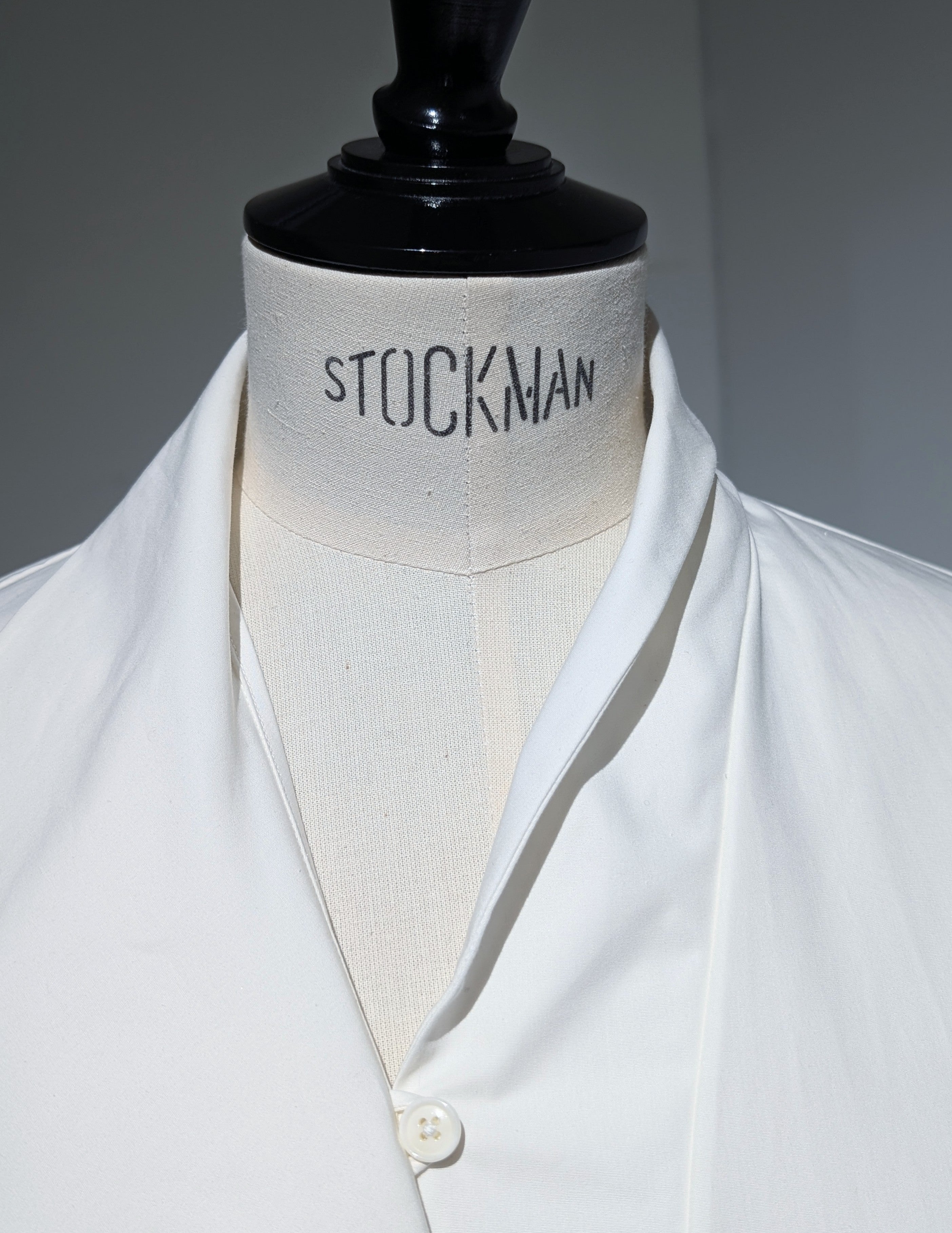 AEHRR 【Draping Flower Shawl Collar shirt】