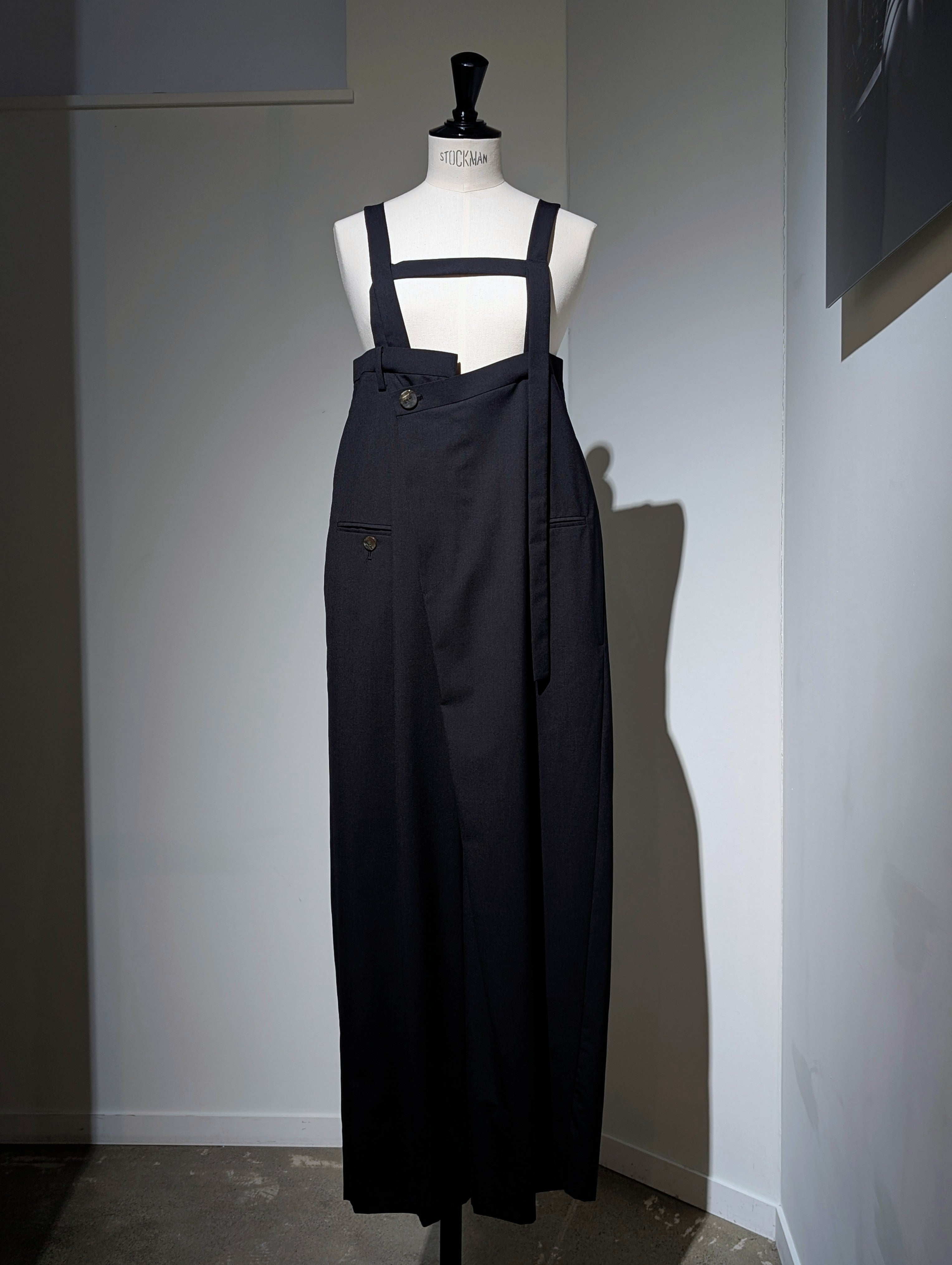 ENFOLD STRAP-TROUSERS