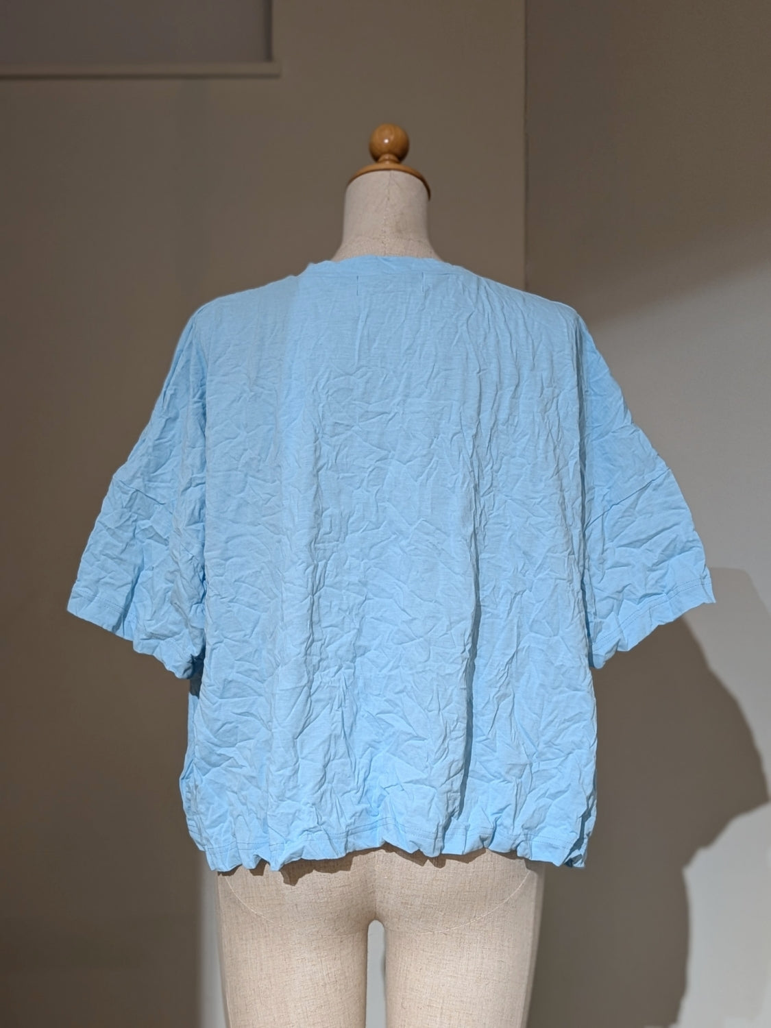 ENFOLD WRINKLE BOX T-SHIRT