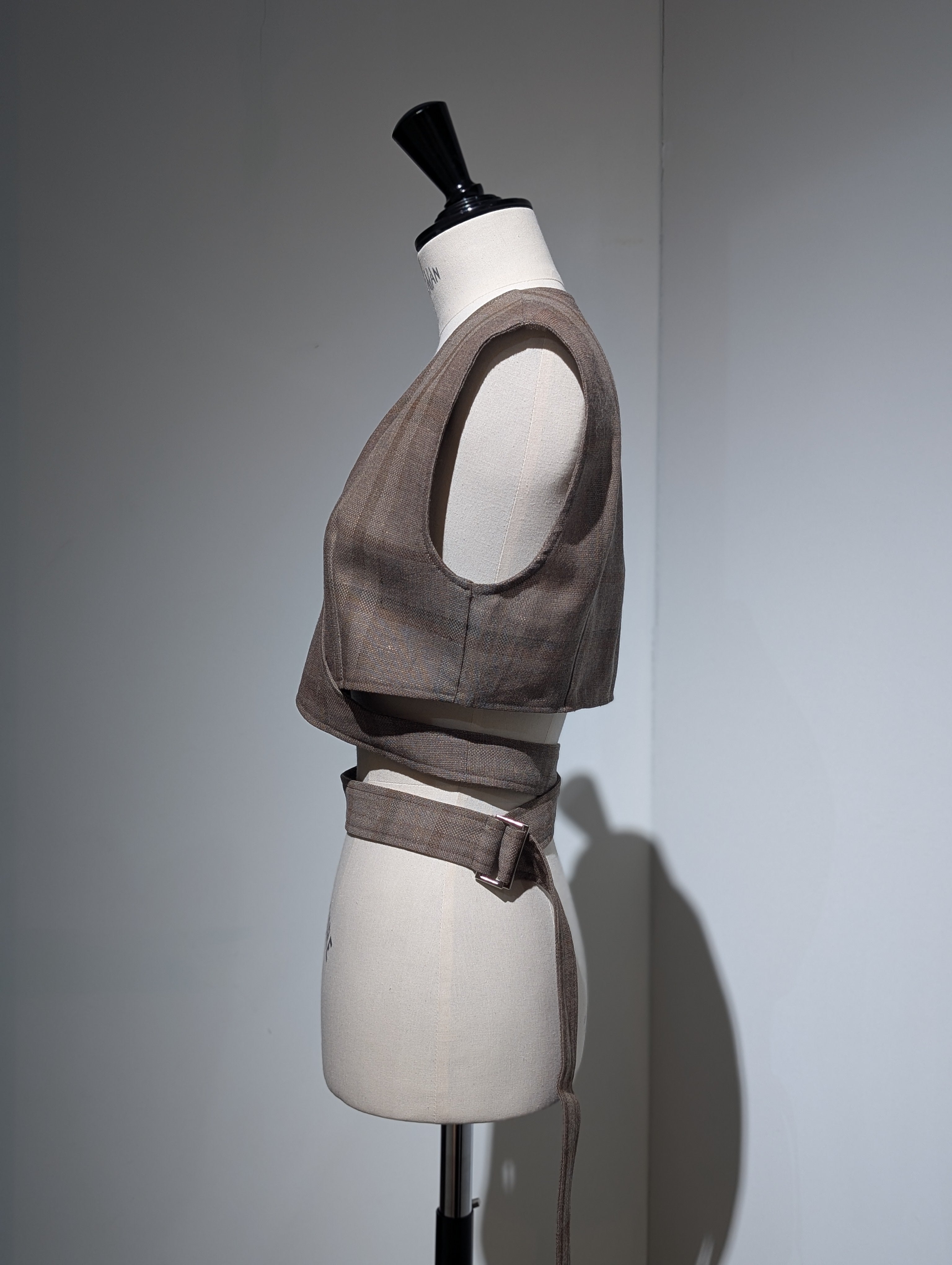 SEEALL SAW63 TP102 (MK-002) BELTED WAIST COAT