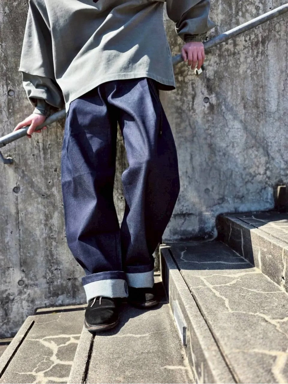 SEVENTH DENIM BERMUDA JEANS