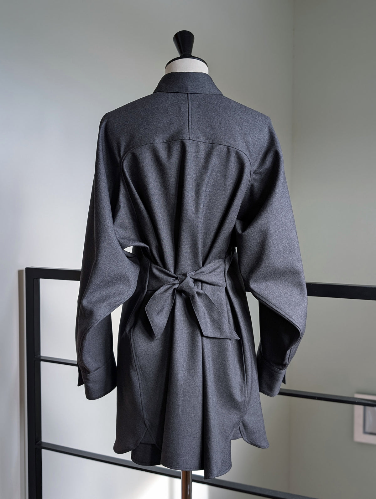 AEHRR 【087 Draping York Raglan Sleeve Shirt】