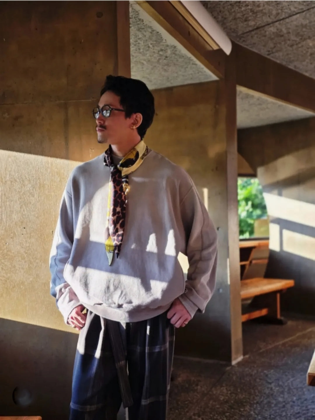 N.HOOLYWOOD × Champion / CREW NECK SWEATSHIRT