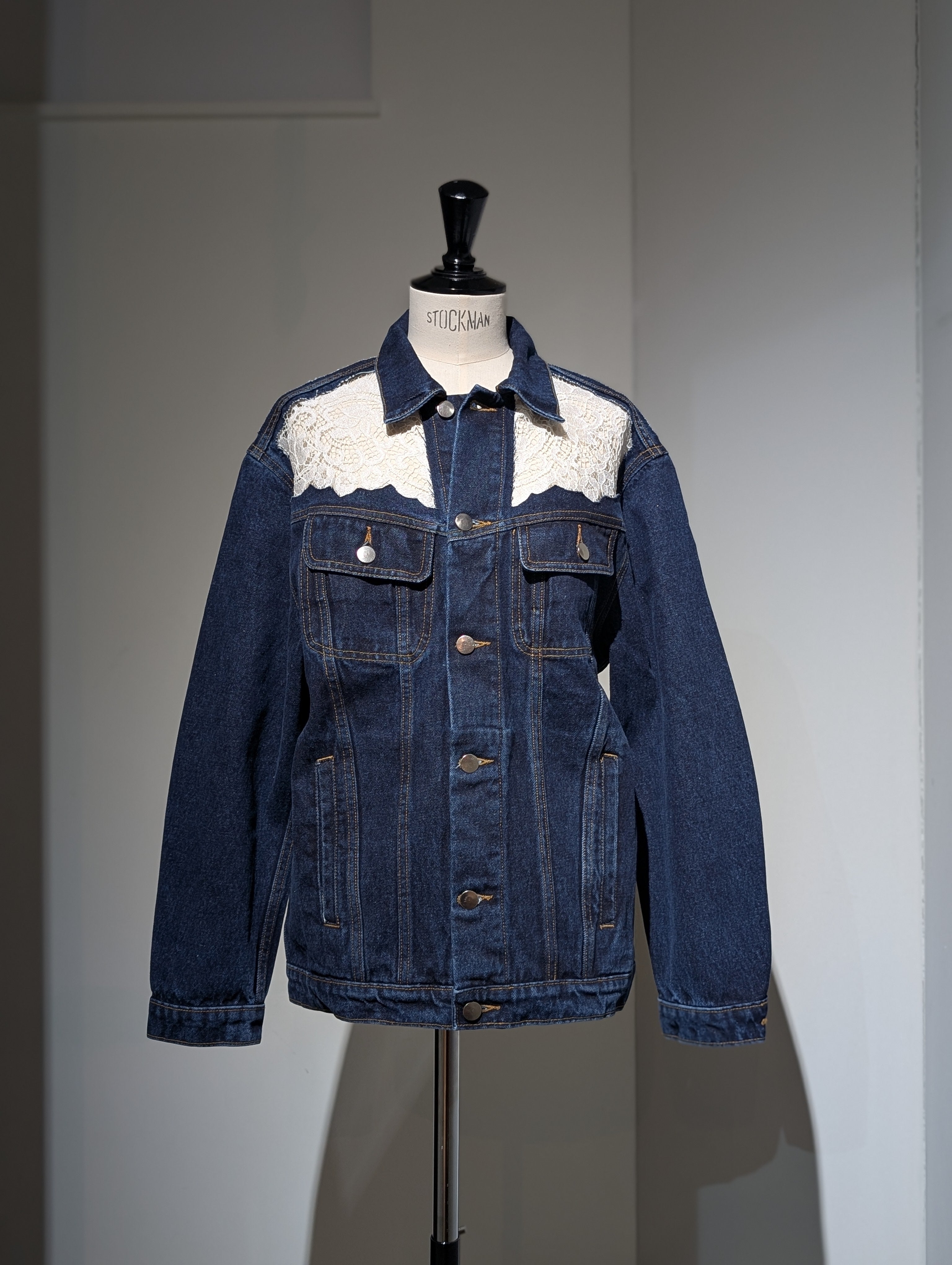 LUTZ HUELLE JUNE RACE DENIM JACKET