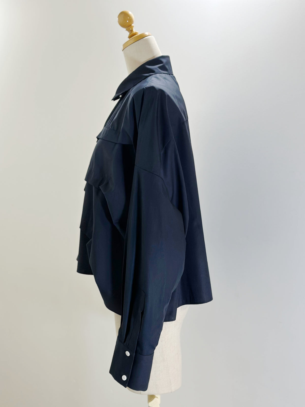 ENFOLD TUCK WIDE SHIRT