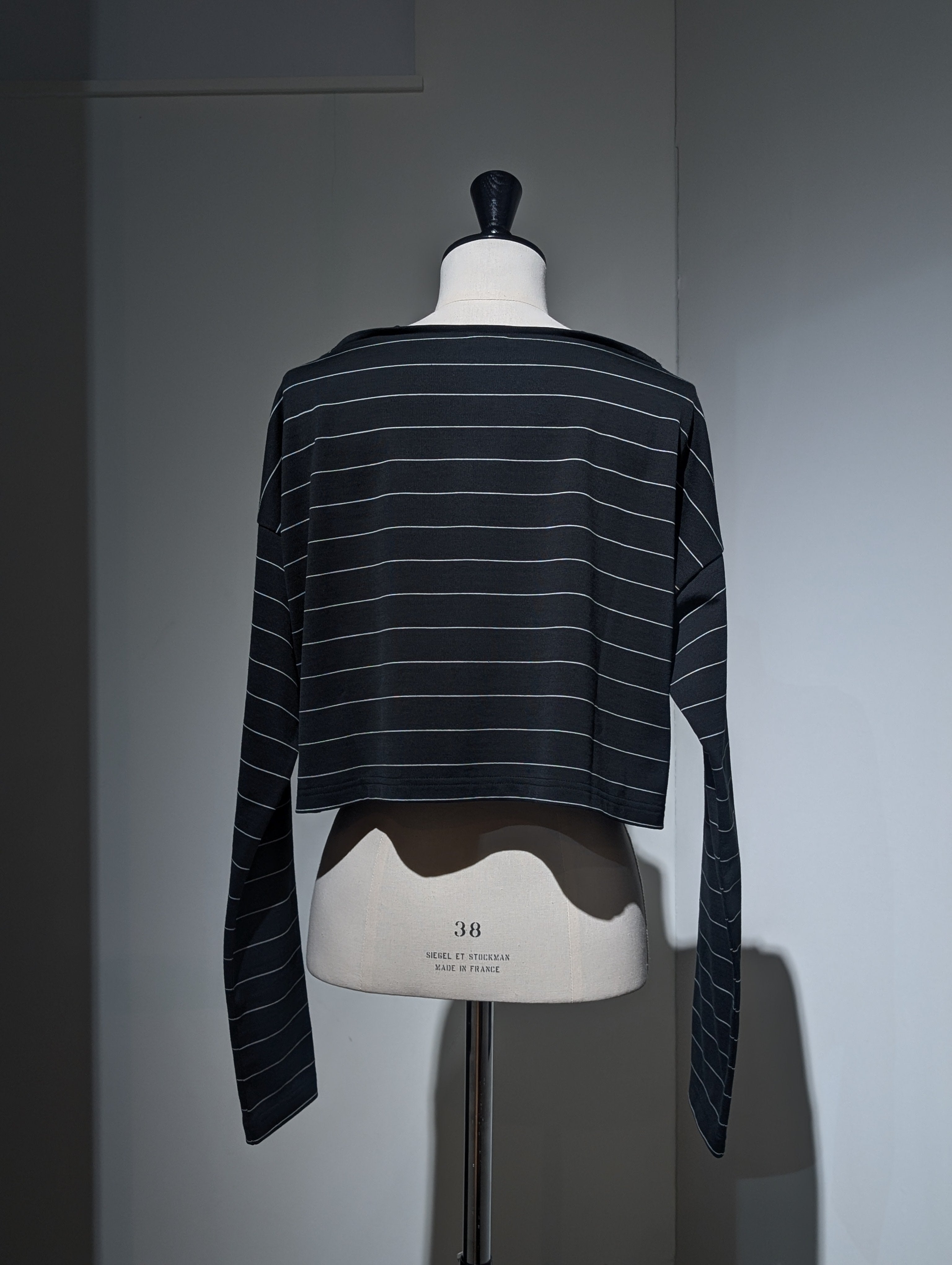 SEEALL SAW63 TS906(MM-003) CROPPED LS T-SHIRTS