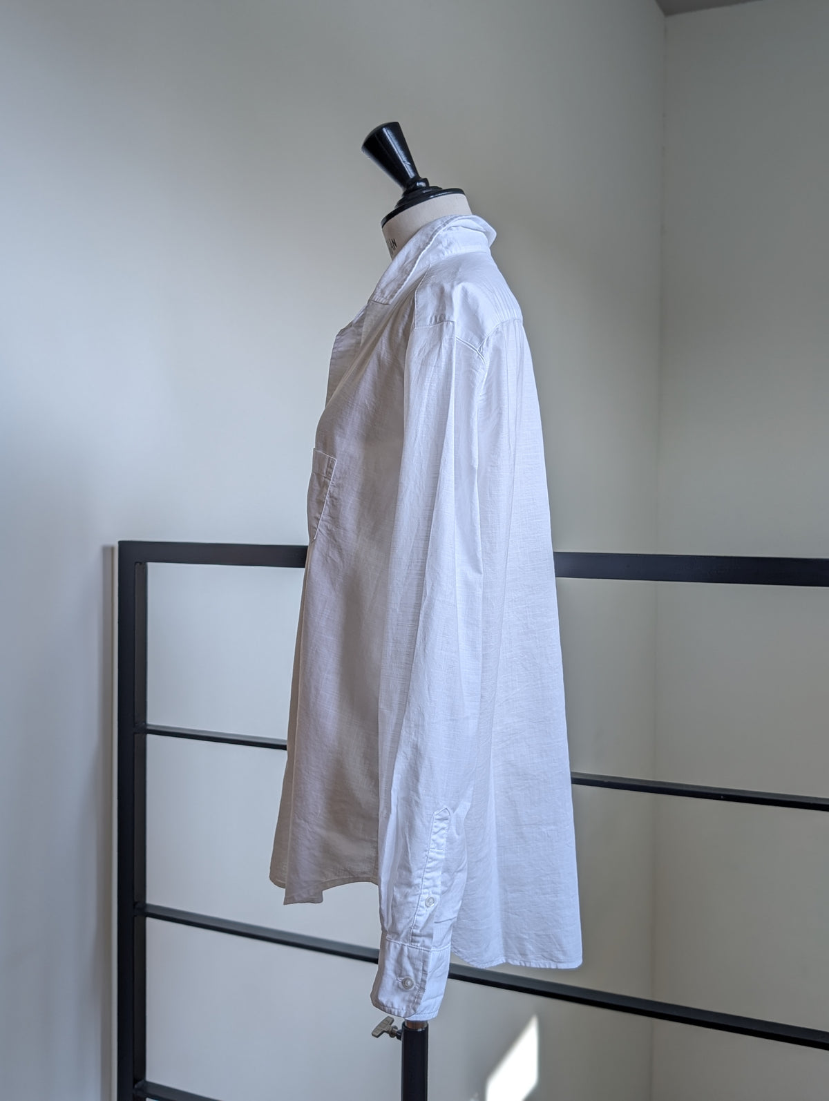 Frank&Eileen "EILEEN" CLASSIC WHITE CHAMBRAYSHIRTS(物未)