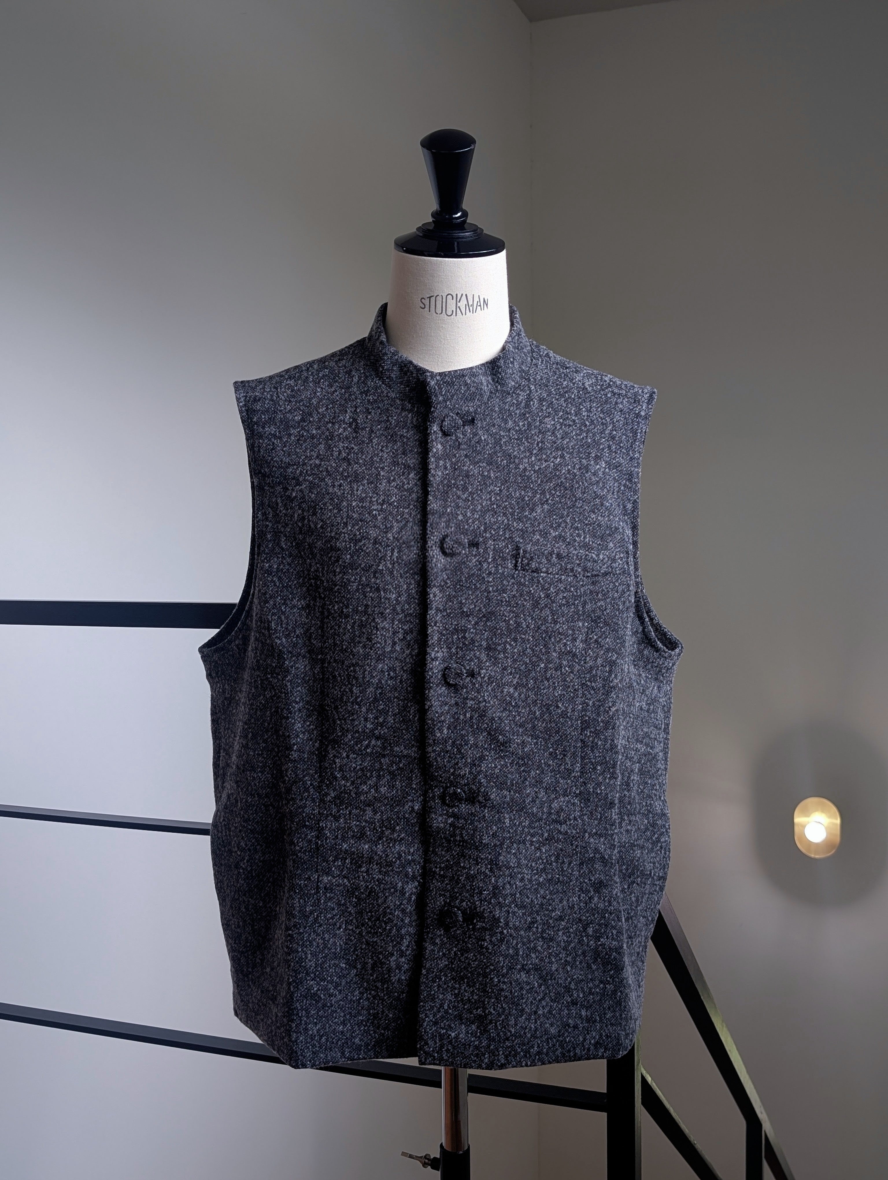 SEEALL SAU61 GL981(MM-001) STAND COLLAR GILET