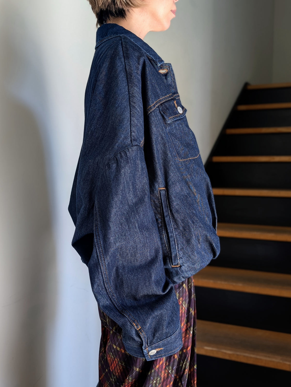 DRIES VAN NOTEN【262-130505】VESTO DEN 4401 W.W.JACKET