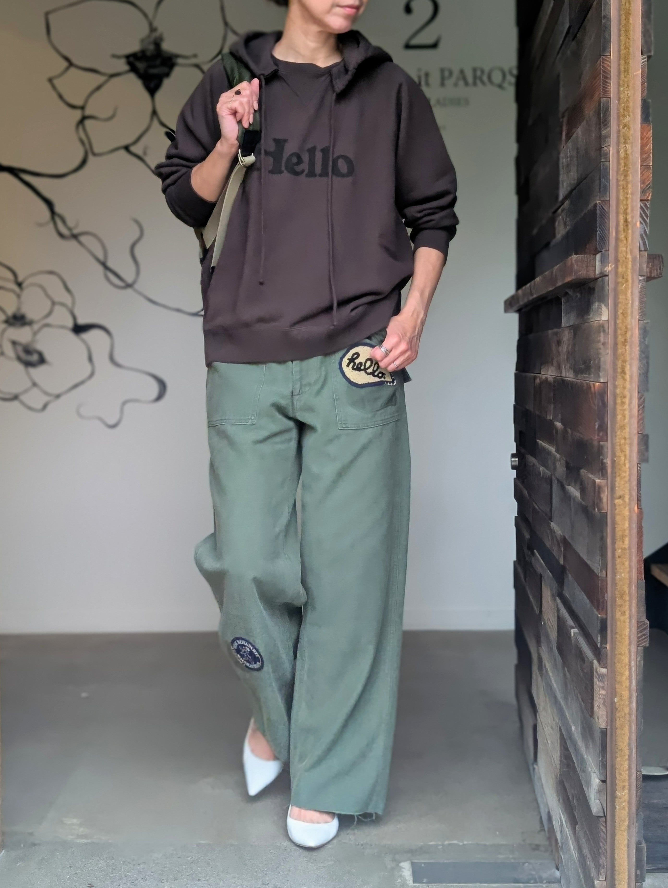 MADISONBLUE HELLO HOODIE