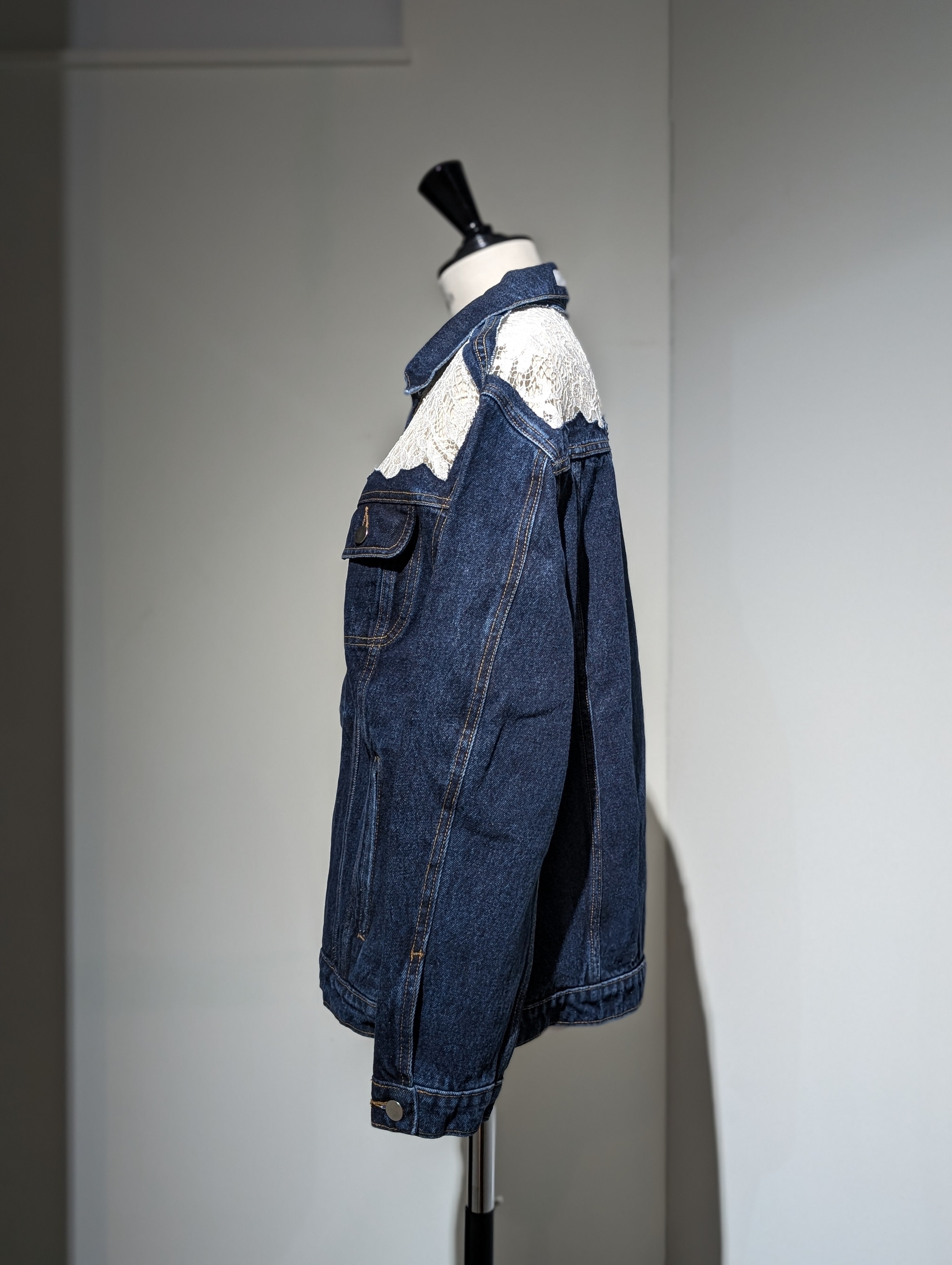 LUTZ HUELLE JUNE RACE DENIM JACKET