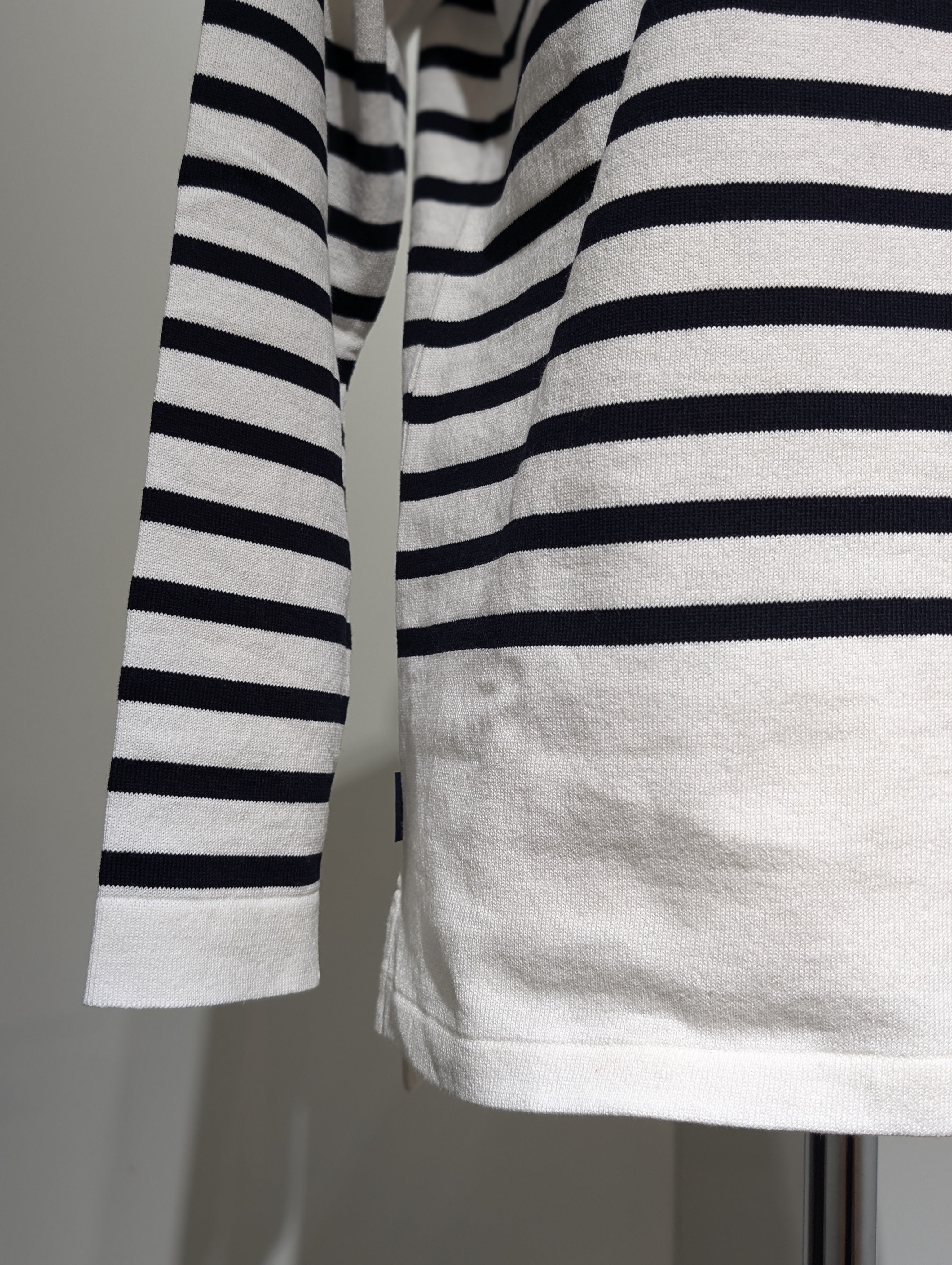 MADISONBLUE BORDER BOAT NECK PO