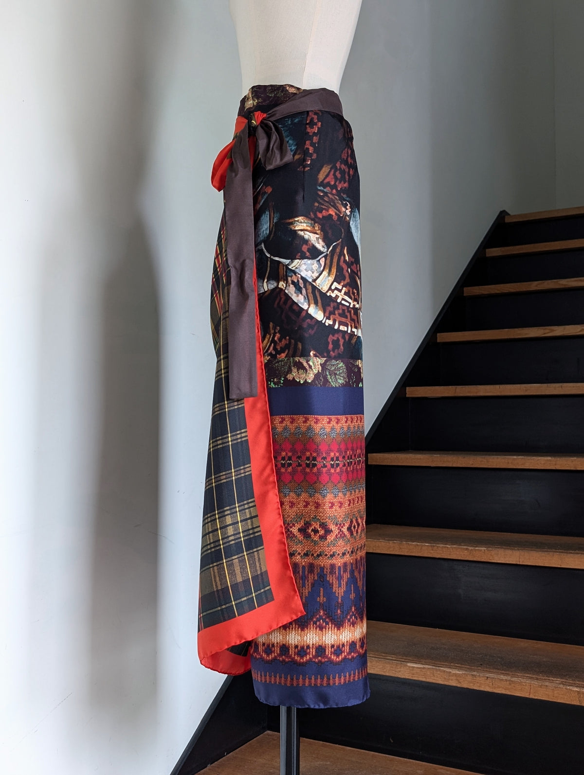 DRIES VAN NOTEN【262-010804】SCARFY LONG 4058 W.W.SKIRT