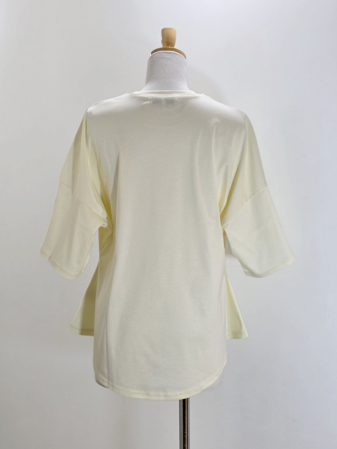ENFOLD PEPLUM LOOSE T-SHIRT