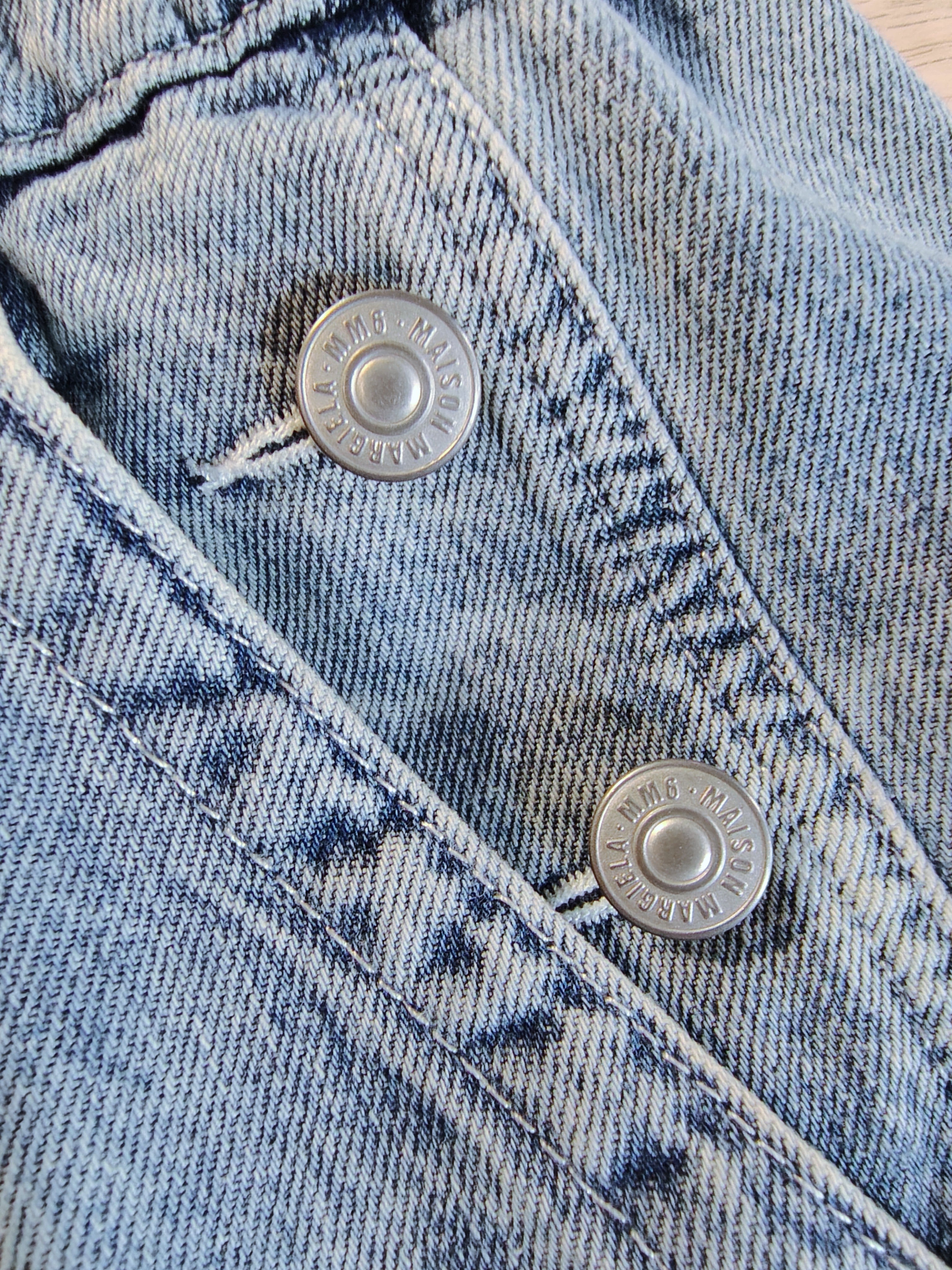MM⑥ S52KA0578 ワイドレッグデニムパンツ