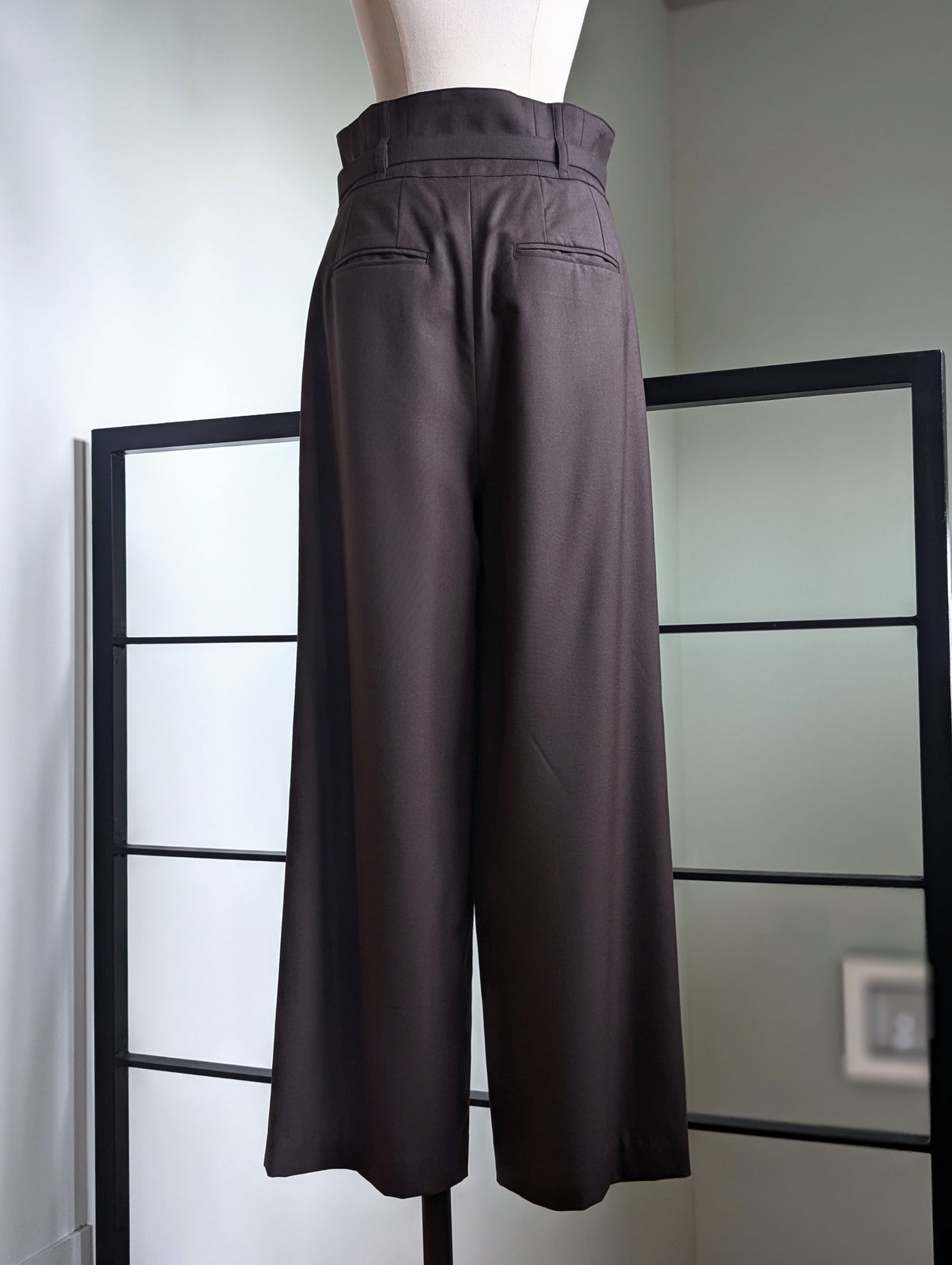 SEEALL SAW61 PT101 (YK-001)HIGH WAIST PANTS