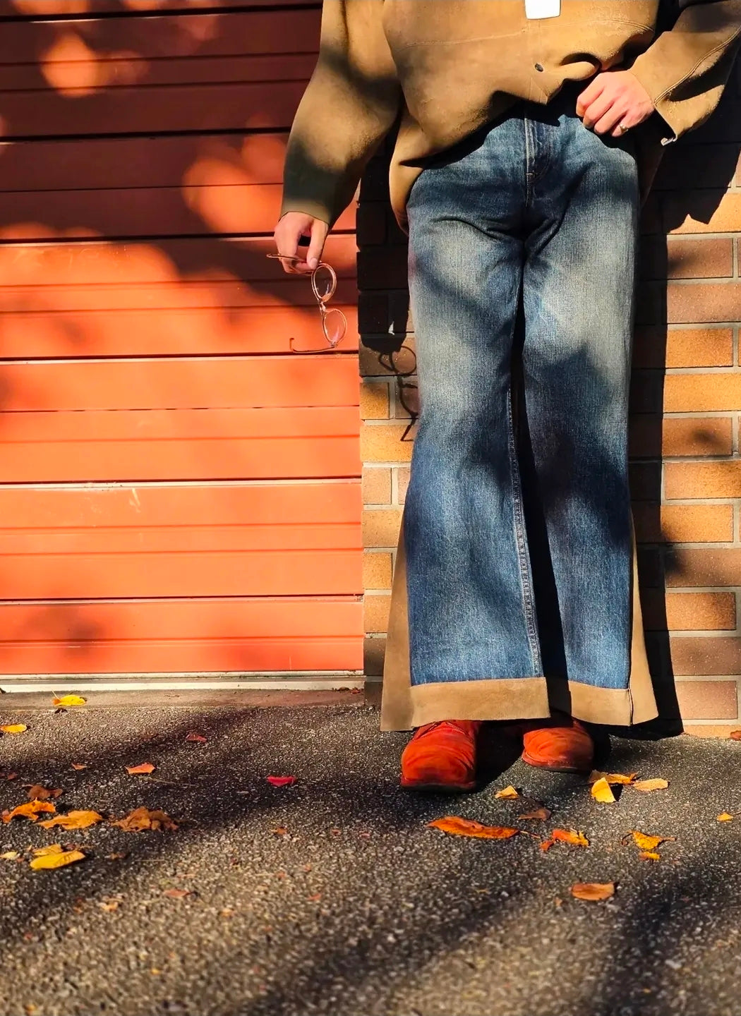 N.HOOLYWOOD 2262-CP25-046 PATCHWORK DENIM PANTS