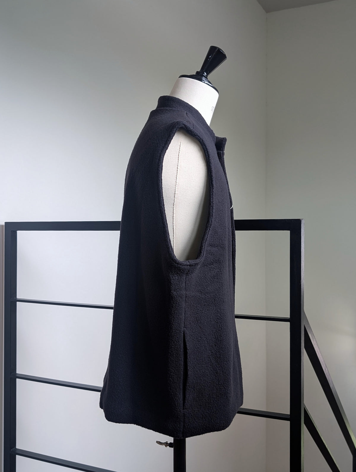 SEEALL SAU61 GL981(MM-002) STAND COLLAR GILET