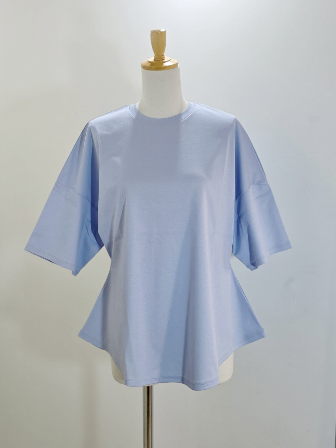 ENFOLD PEPLUM LOOSE T-SHIRT