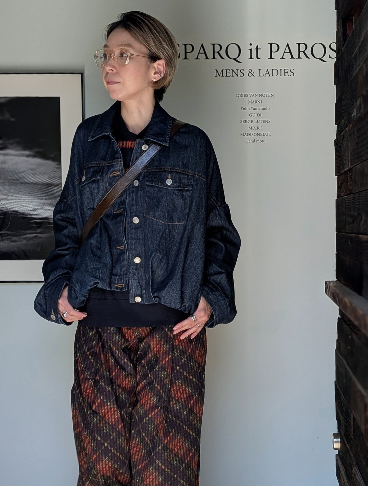 DRIES VAN NOTEN【262-130505】VESTO DEN 4401 W.W.JACKET