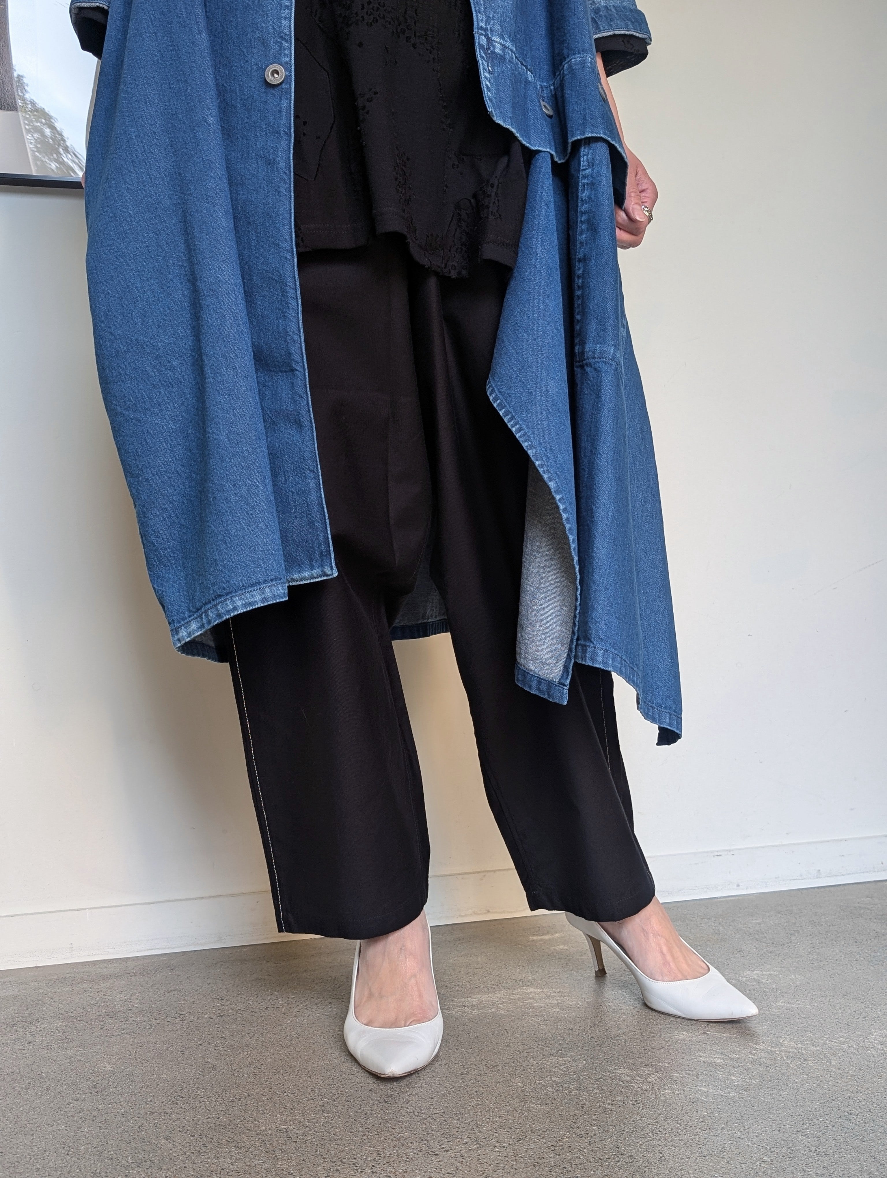 Y's COTTON TWILL Y'S STITCH STRING SAROUEL