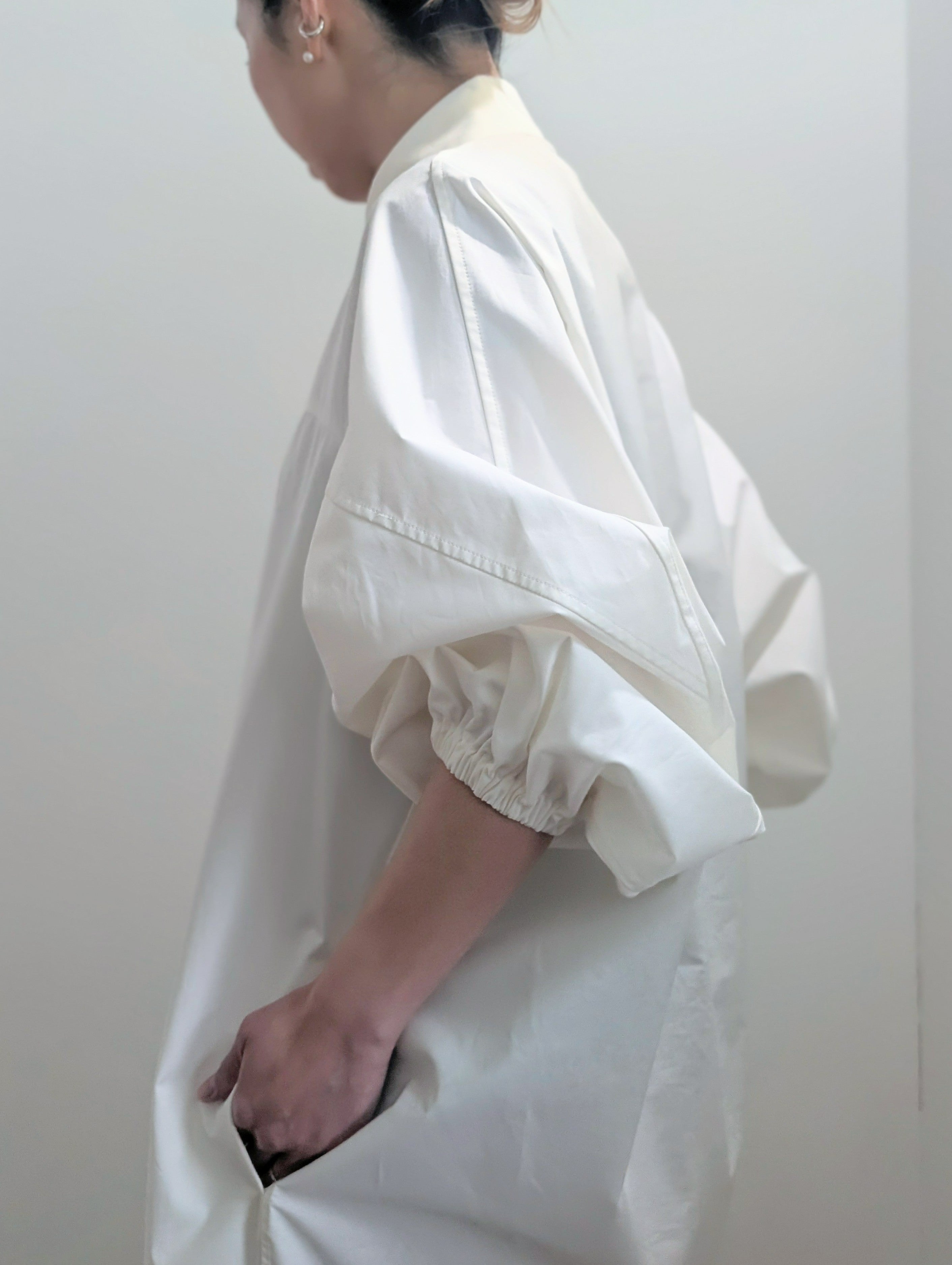 AEHRR 【Draping Darts Sleeve Shirt OP】