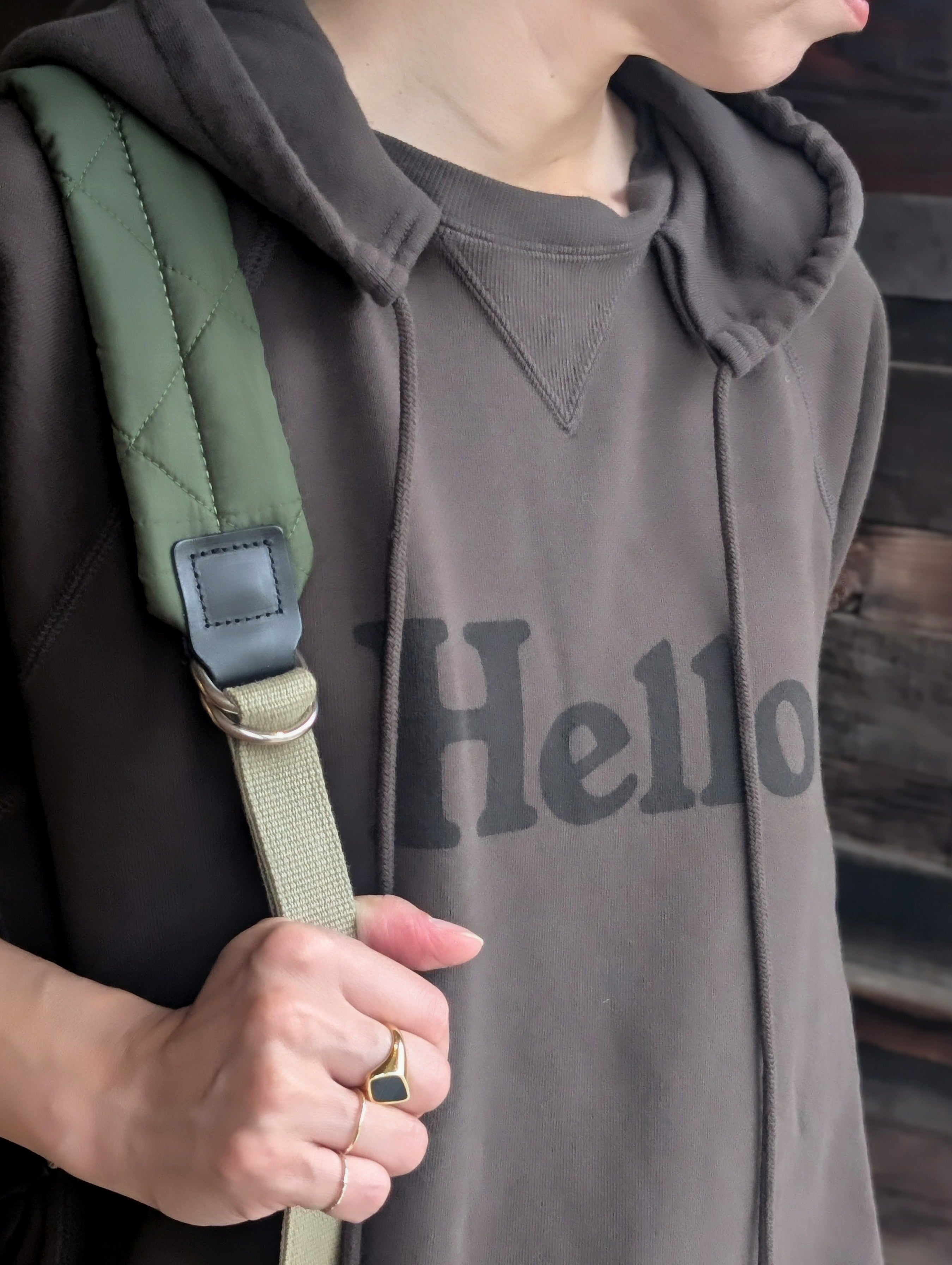 MADISONBLUE HELLO HOODIE